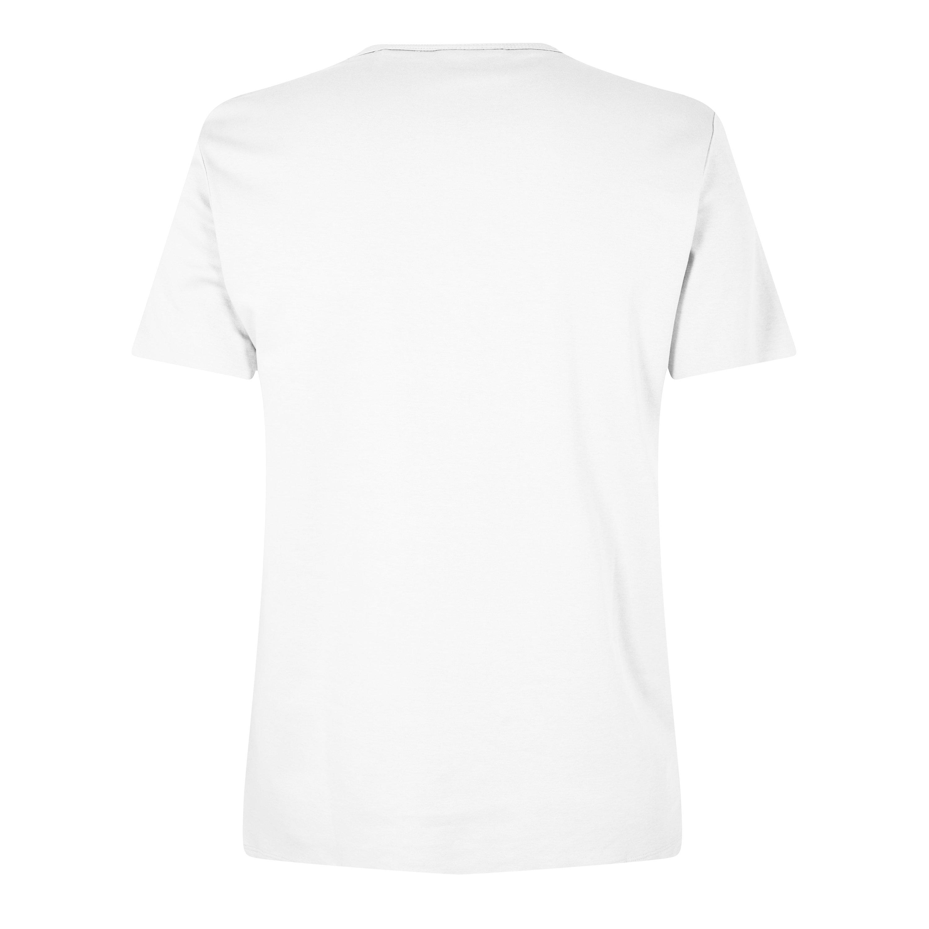 White - Hugo - Hugo Dozy Plain Logo T-Shirt Mens - 4
