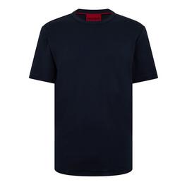 Hugo Dozy Plain Logo T Shirt Mens