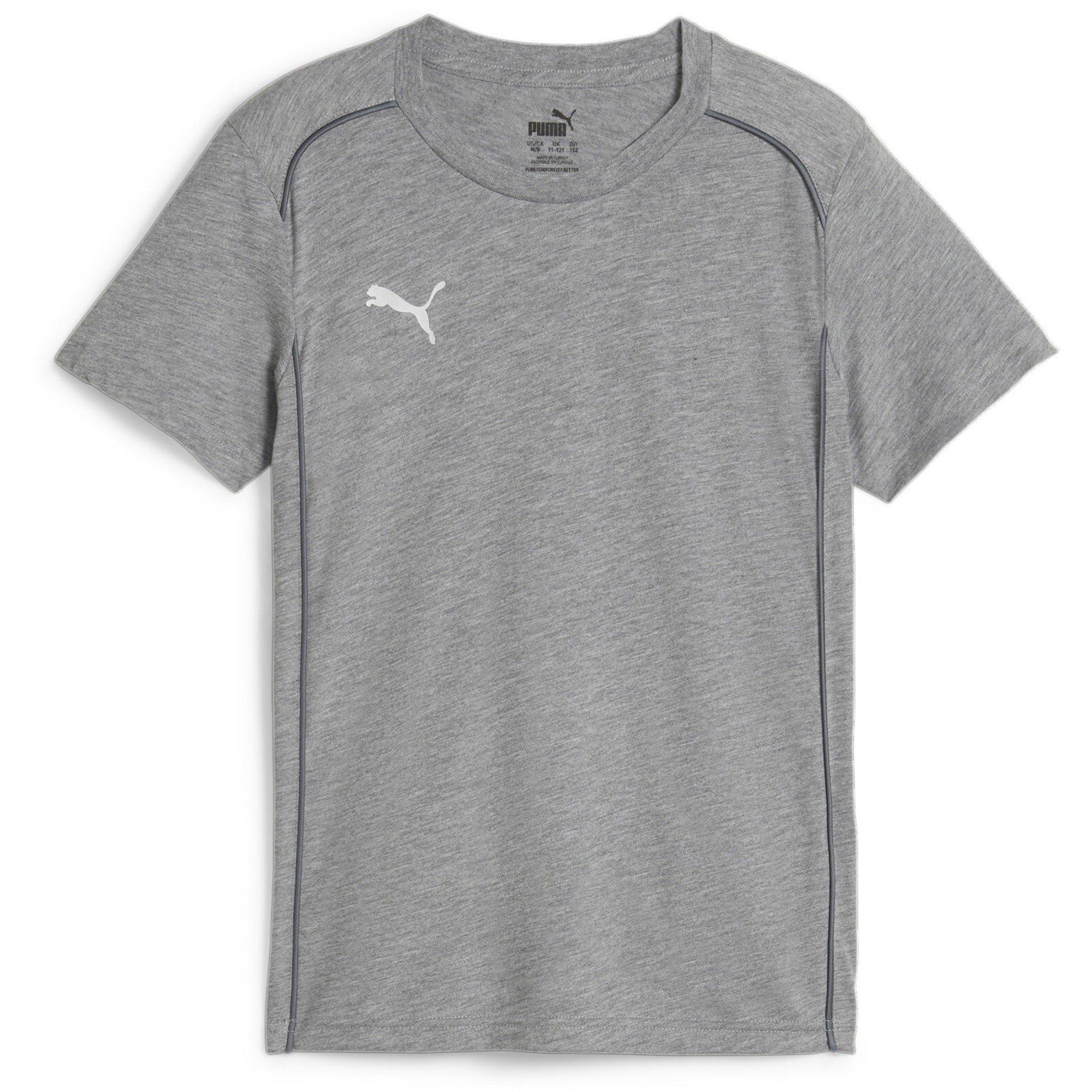 Mittelgrau meliert - Puma - Kids' Teamfinal Casuals Regular Fit T-Shirt - 1