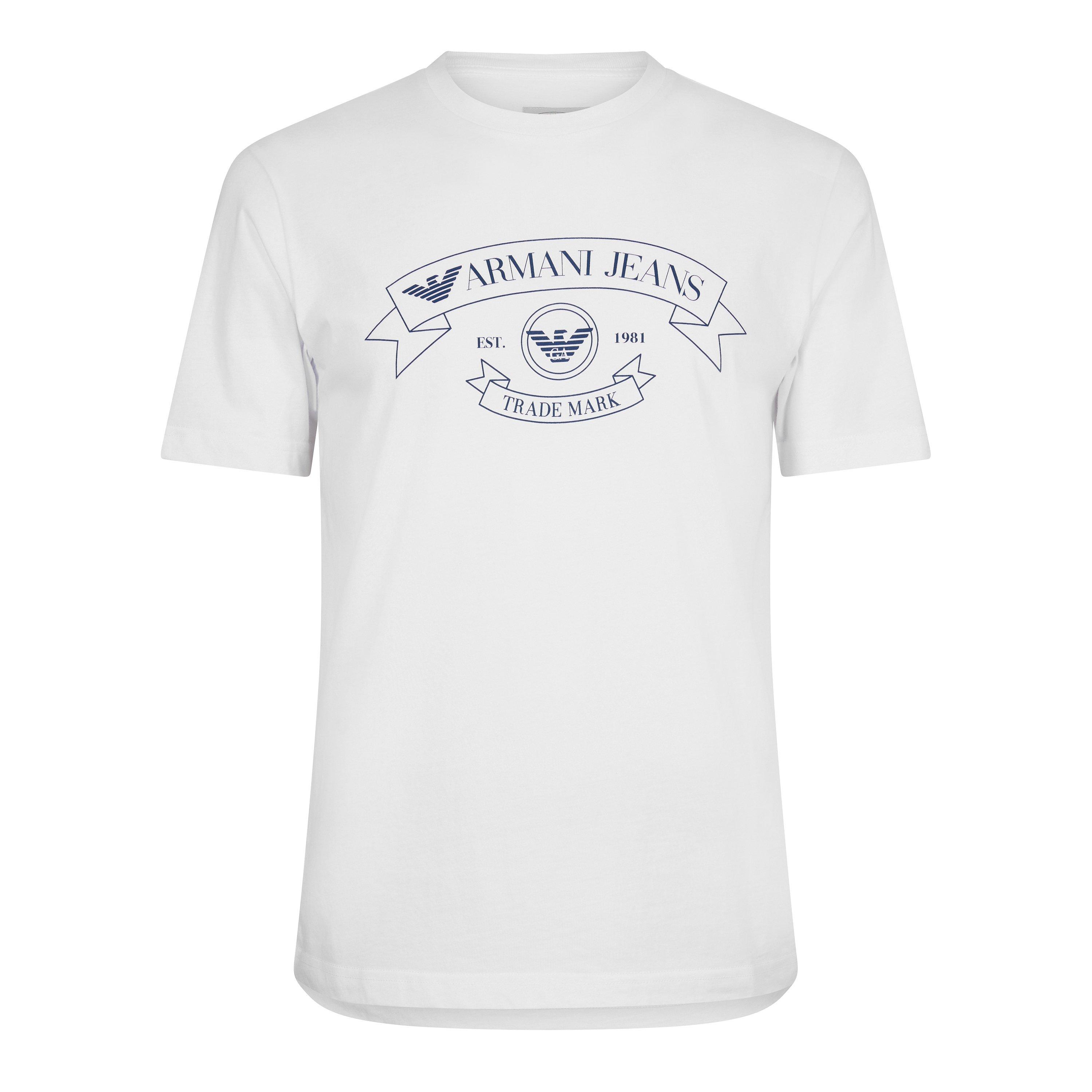 Emporio Armani Men's T-Shirt - Blanc - S