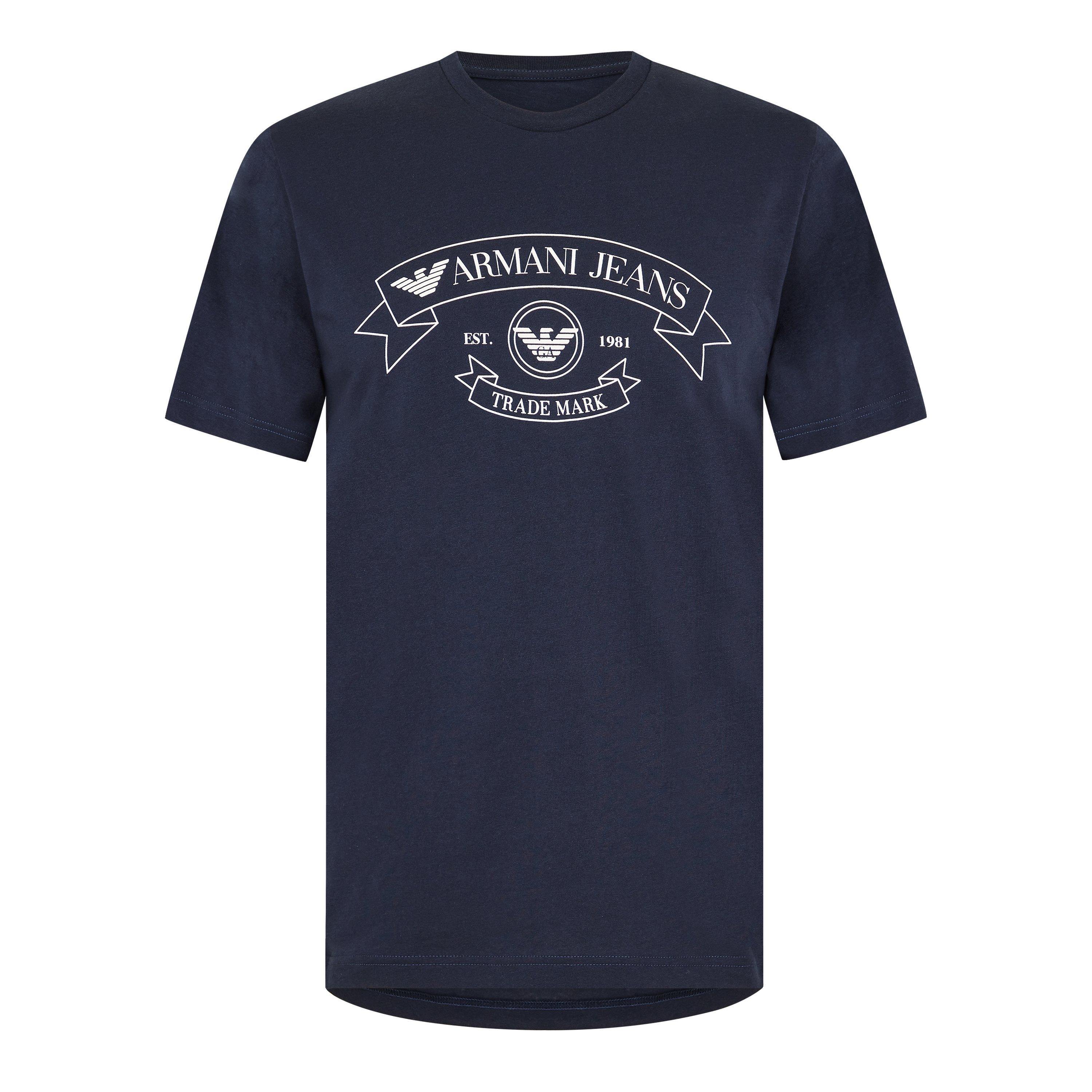 Emporio Armani Men's T-Shirt - Sky Captain - M