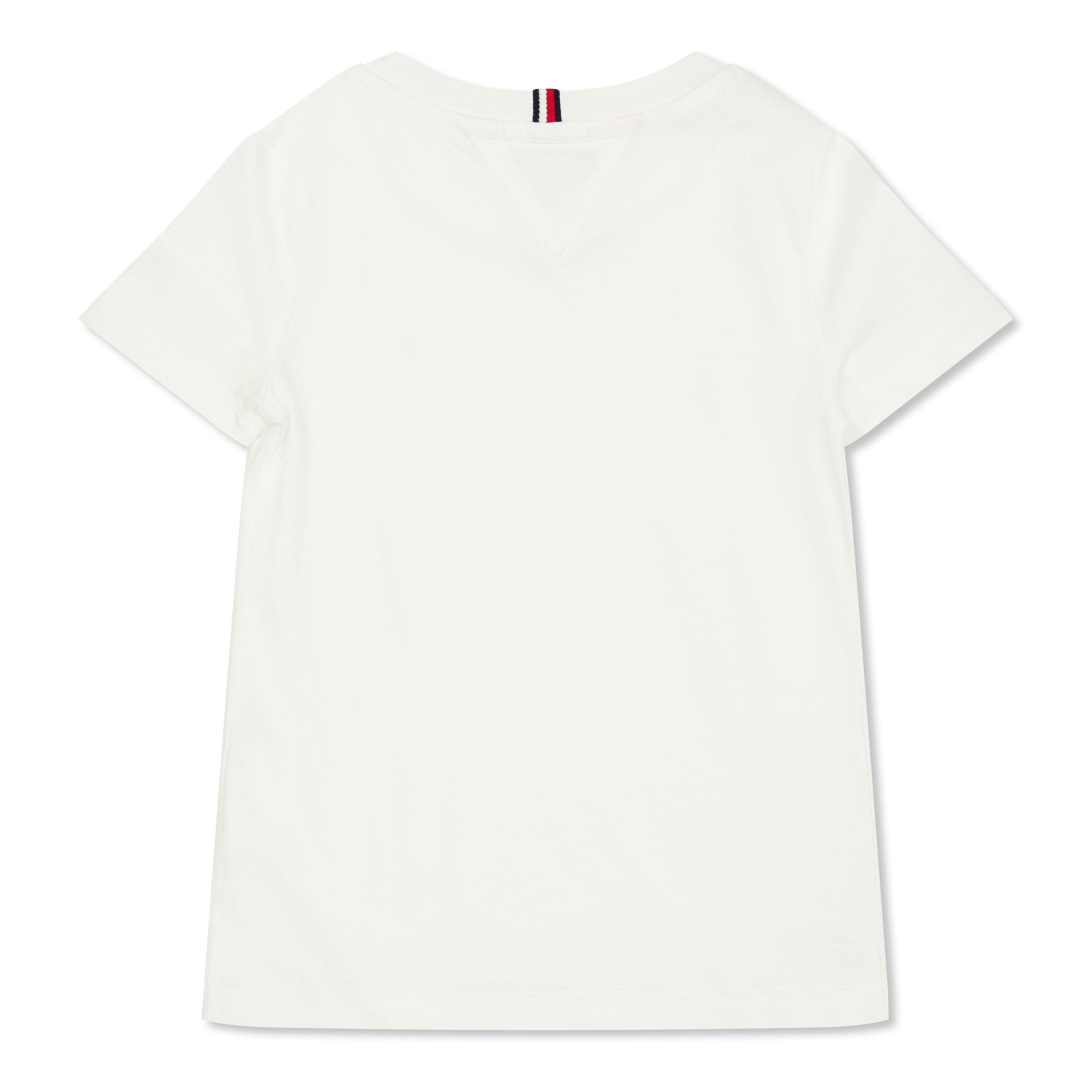 Witte YBR - Tommy Hilfiger - Tommy Mono T-Shirt Jn62 - 2