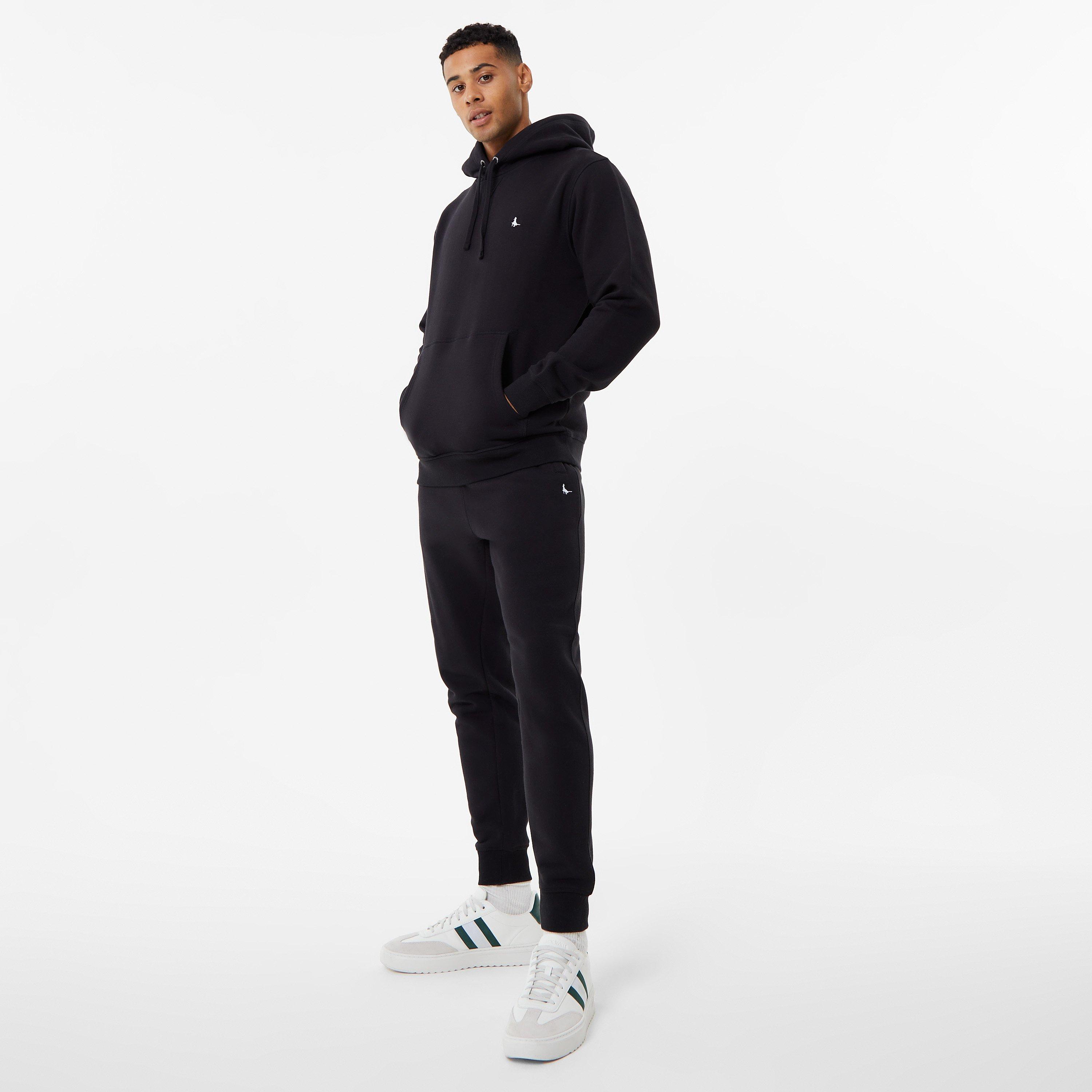 Black - Jack Wills - Haydor Logo Joggers - 4