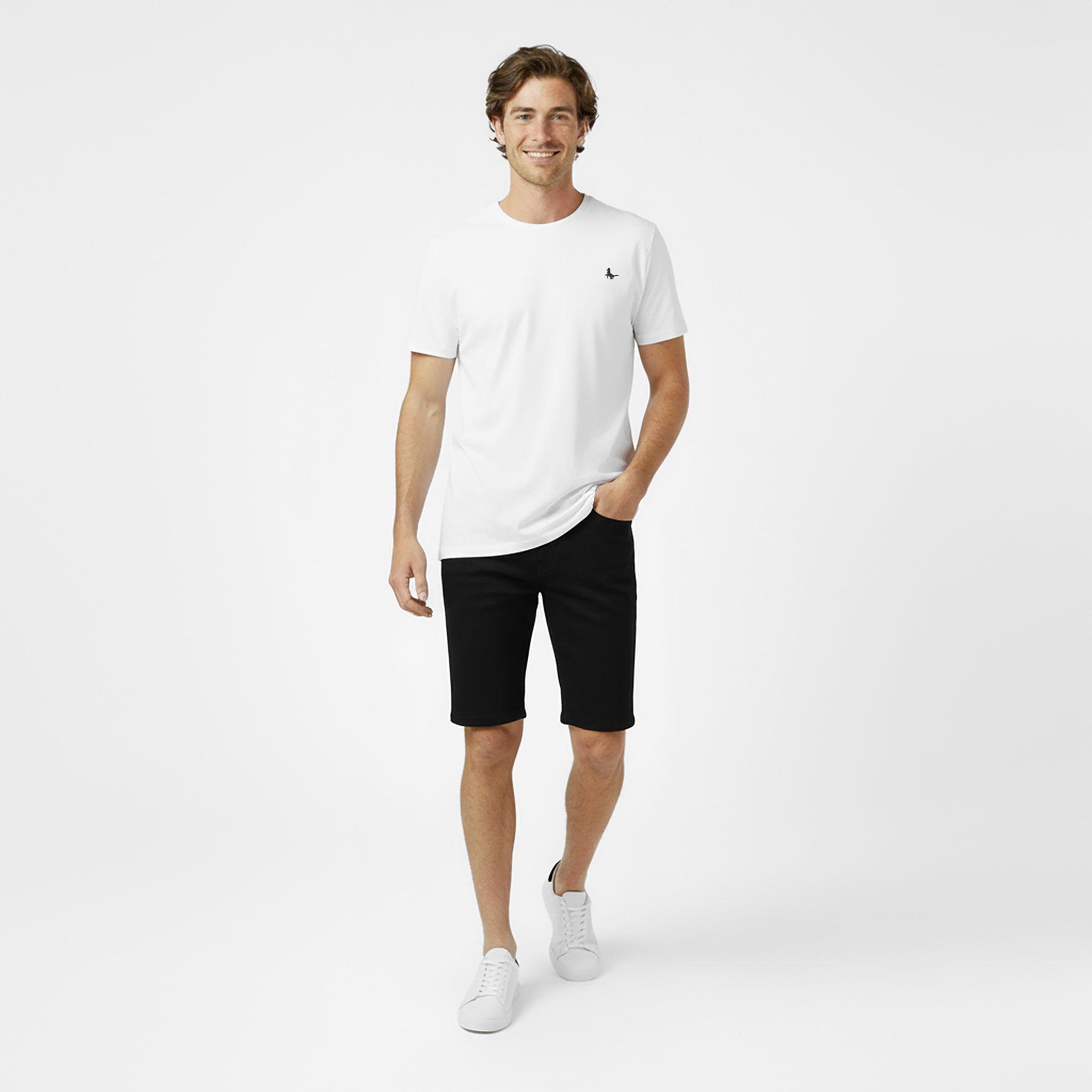 White - Jack Wills - JW Sandleford T-Shirt Mens - 5