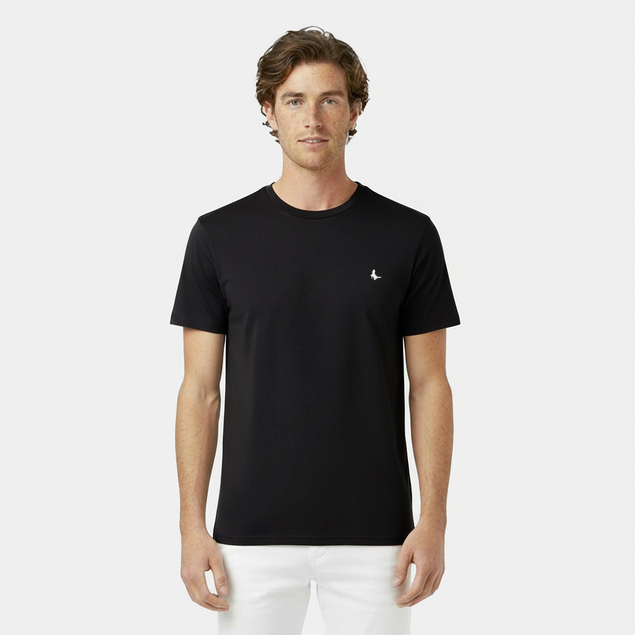Black - Jack Wills - JW Sandleford T-Shirt Mens - 3