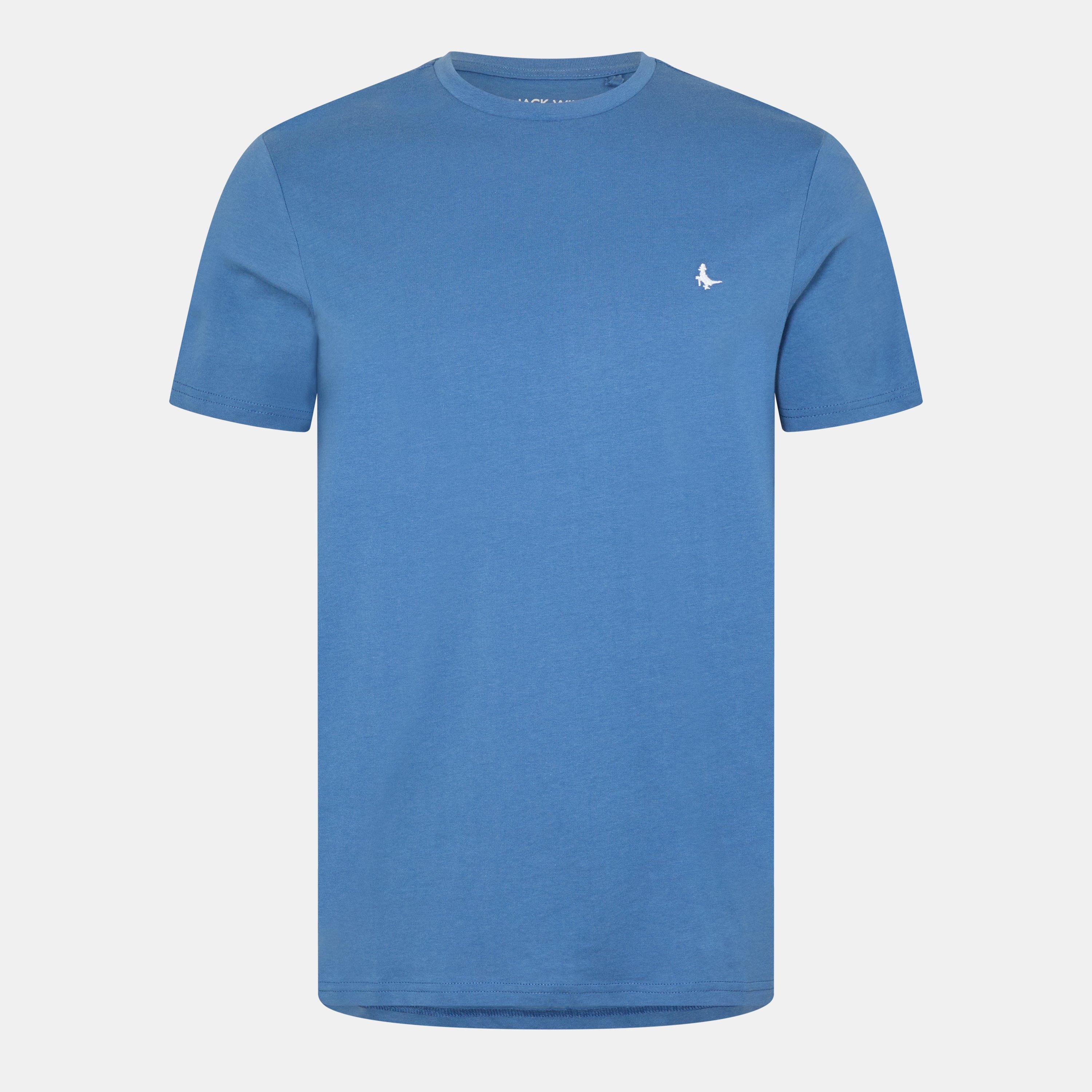 Jack Wills Men's Jw Sandleford T-Shirt - Deep Blue - S