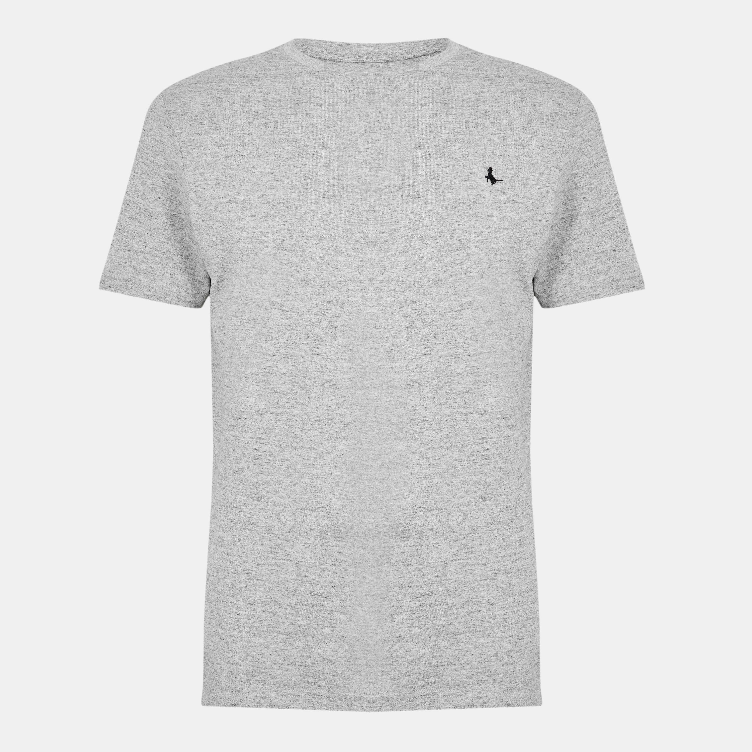 Jack Wills Men's Jw Sandleford T-Shirt - Grey Marl - 2XS