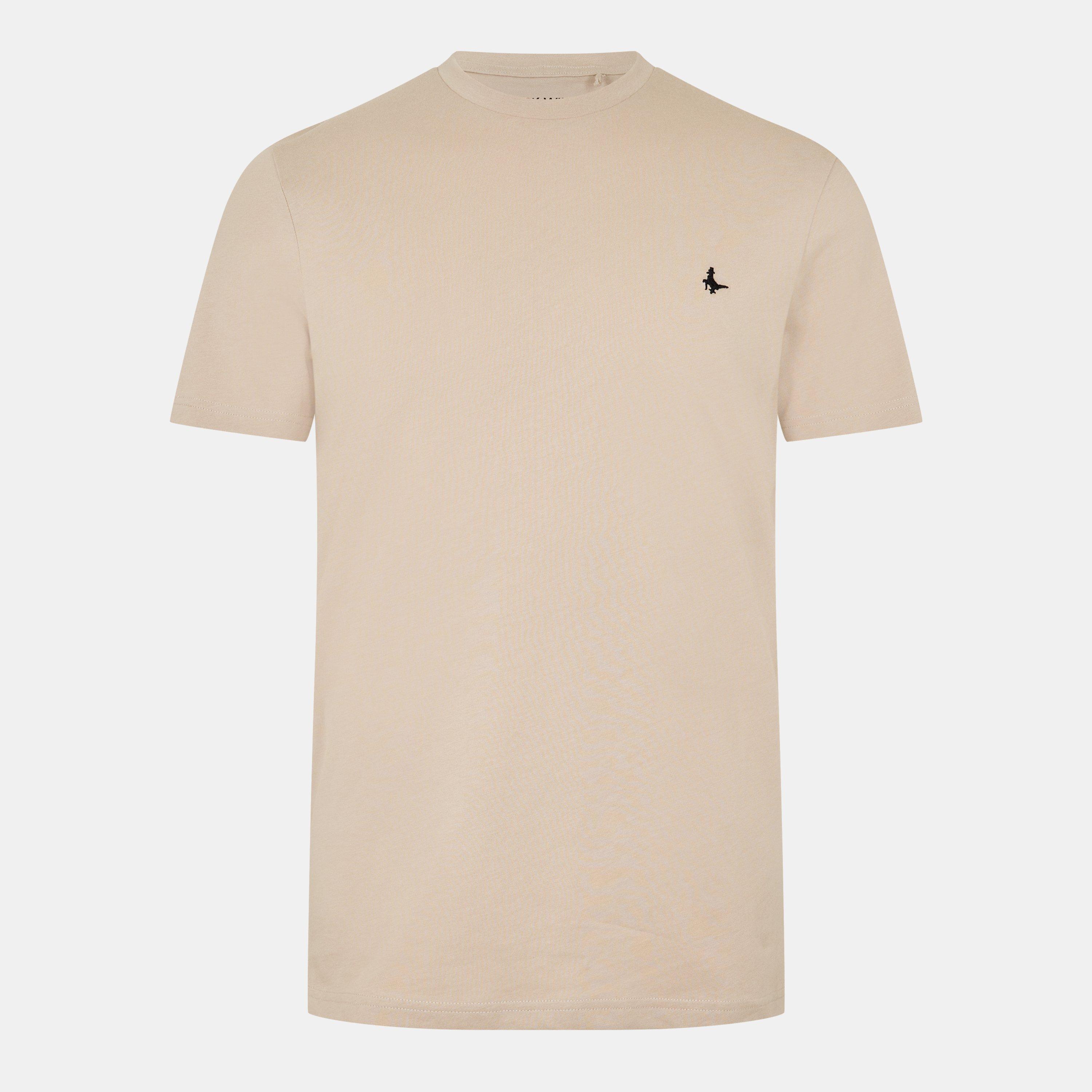 Jack Wills Men's Jw Sandleford T-Shirt - Stone - XS