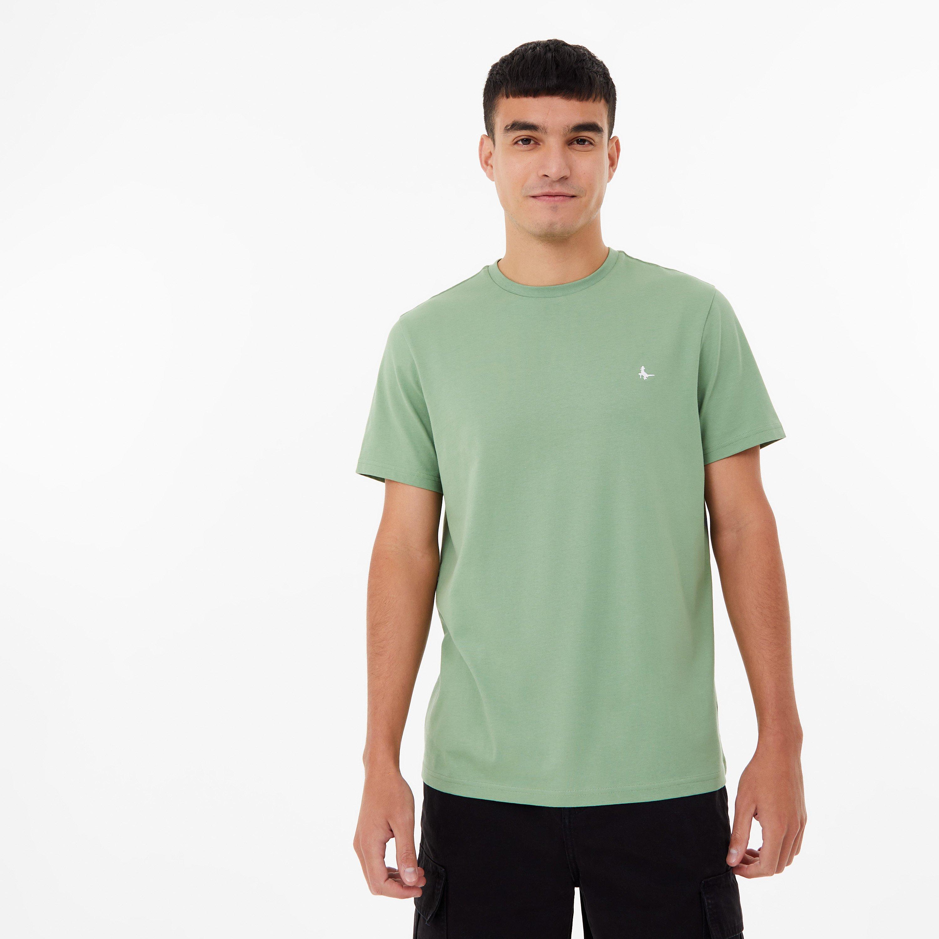 Jack Wills Men's Jw Sandleford T-Shirt - Mid Green - S