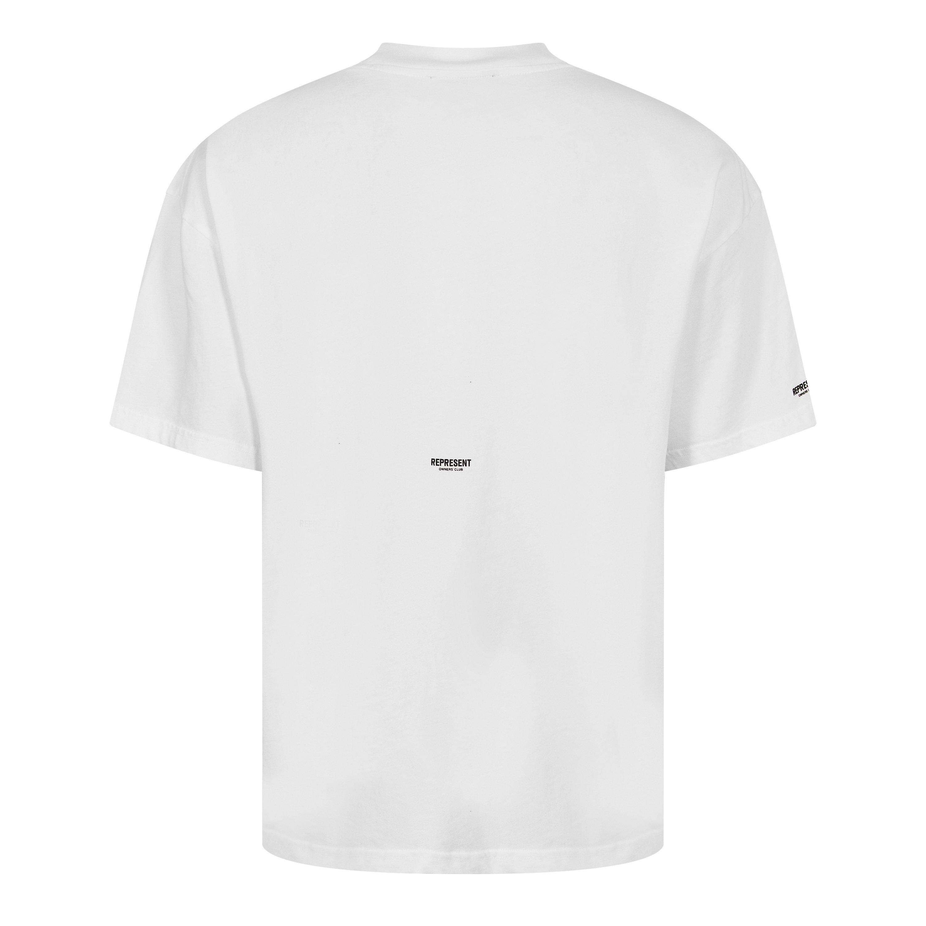 Flat White - Represent - Men's Oversized T-Shirt - 2