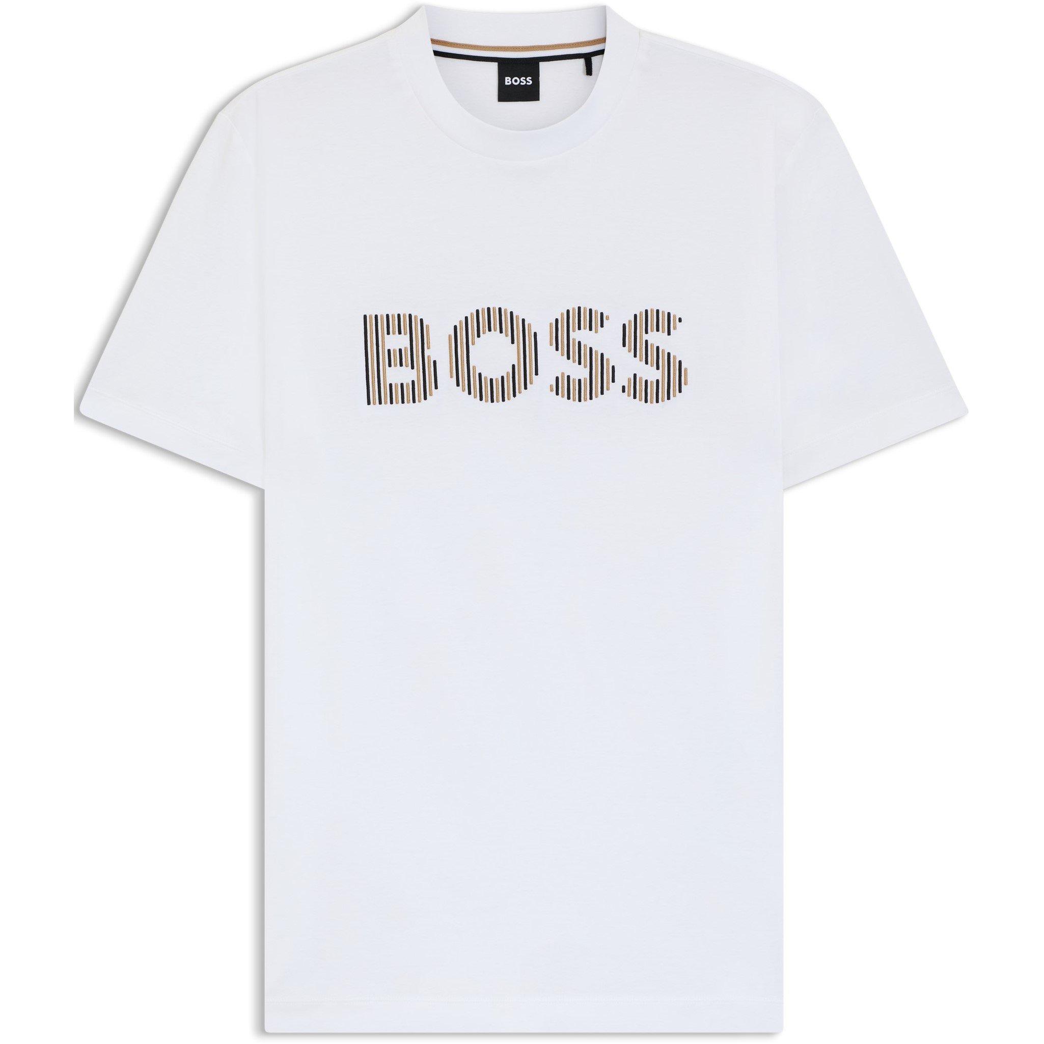Boss Men's T-Shirt - White 101 - Large