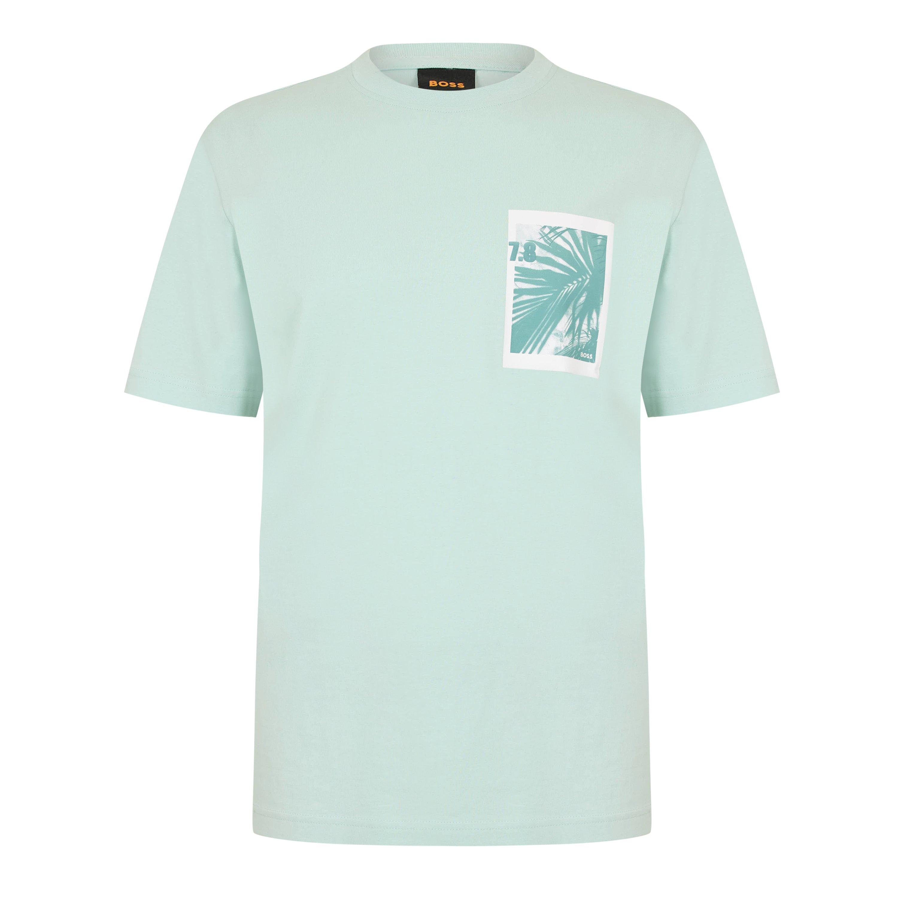 Turquoise 446 - Boss - Men's T-Shirt - 1