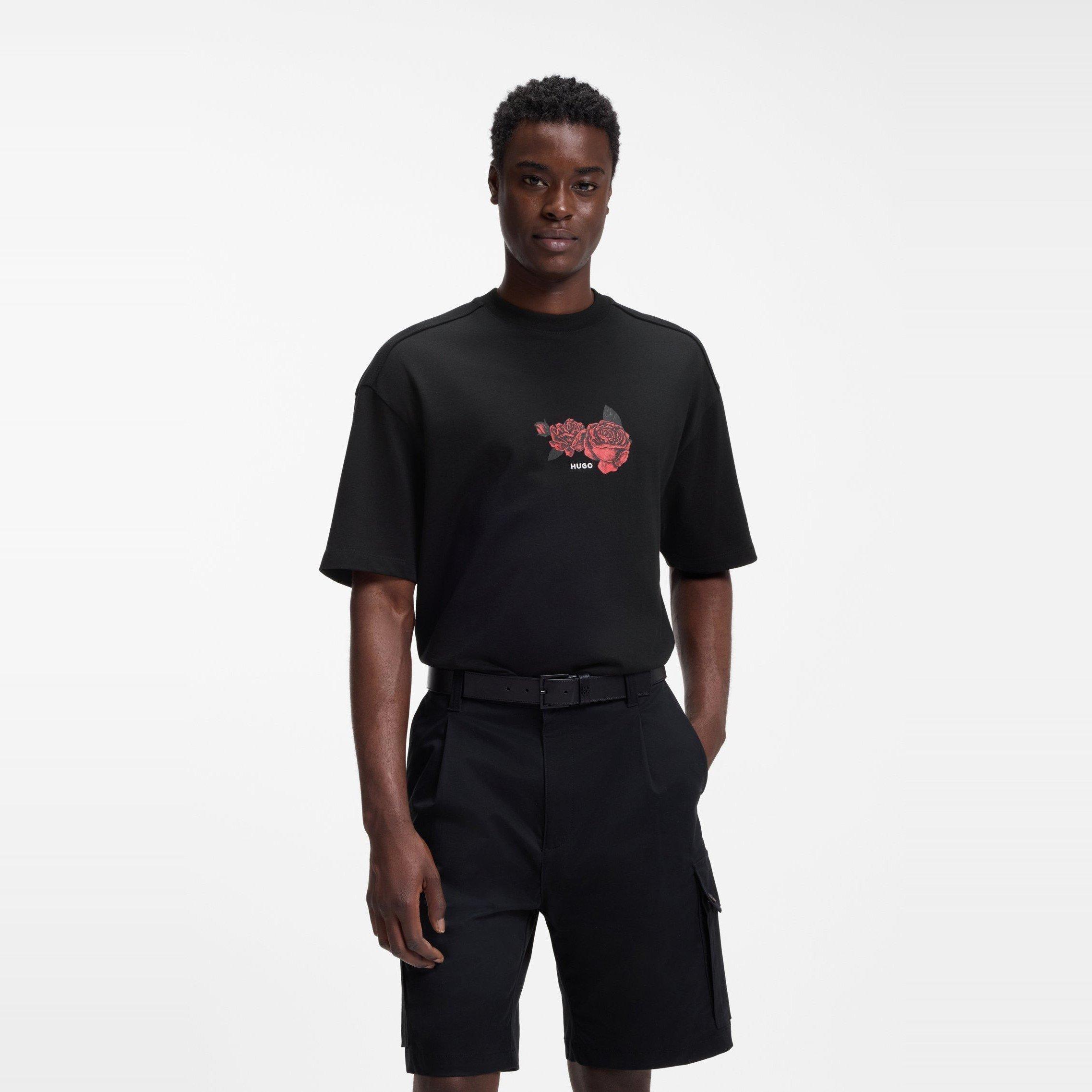 Black 001 - Hugo - Hugo Domans Tee  Sn63 - 2