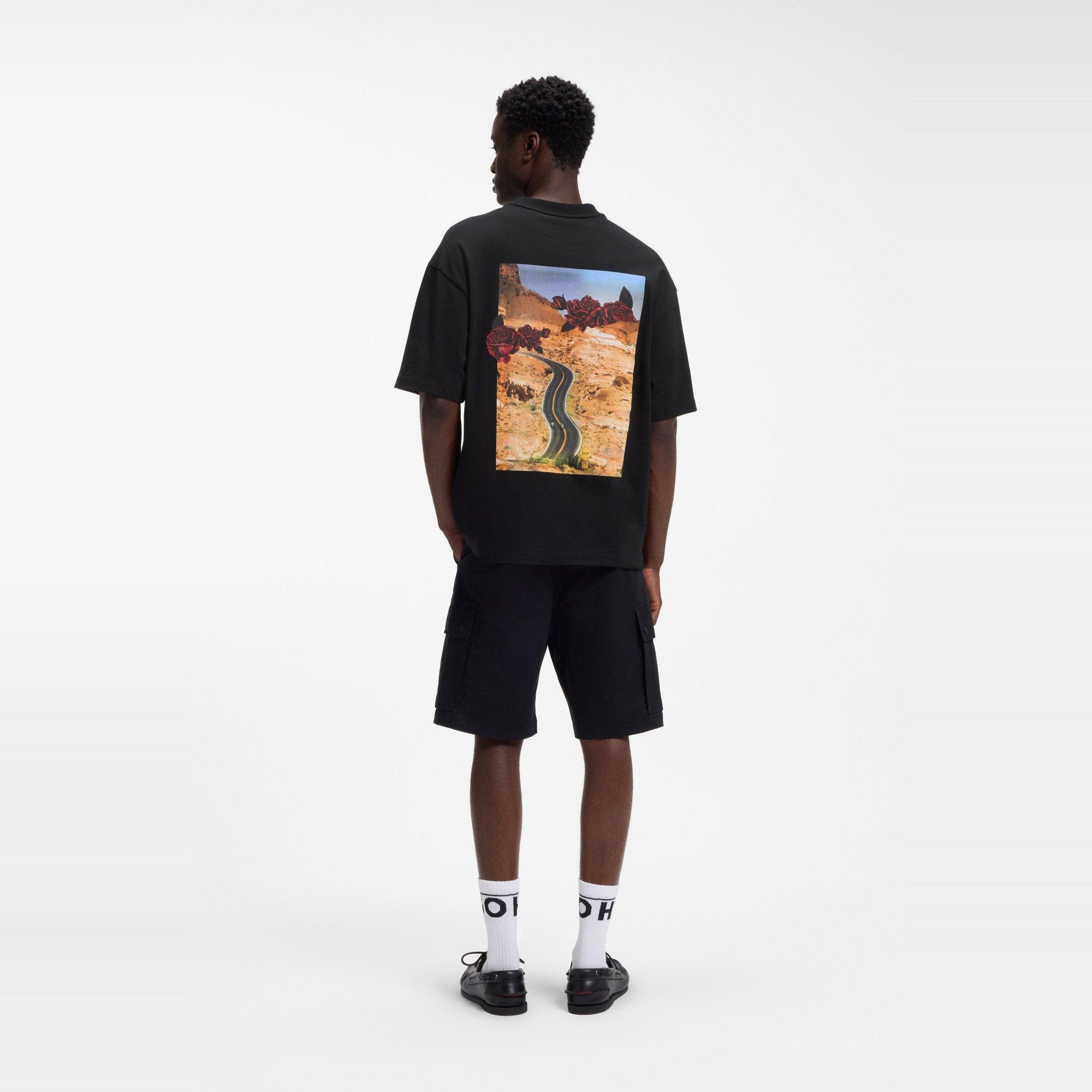 Black 001 - Hugo - Hugo Domans Tee  Sn63 - 3