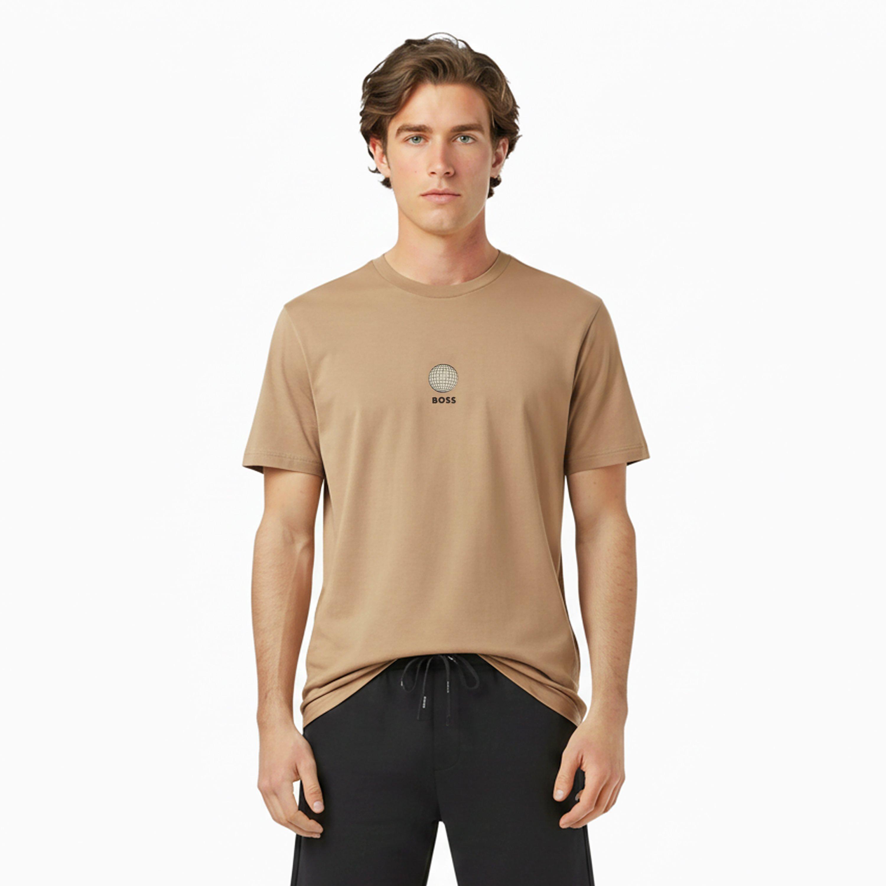 Light Green 334 - Boss - HBG Terrace Gfx Tee Sn63 - 3