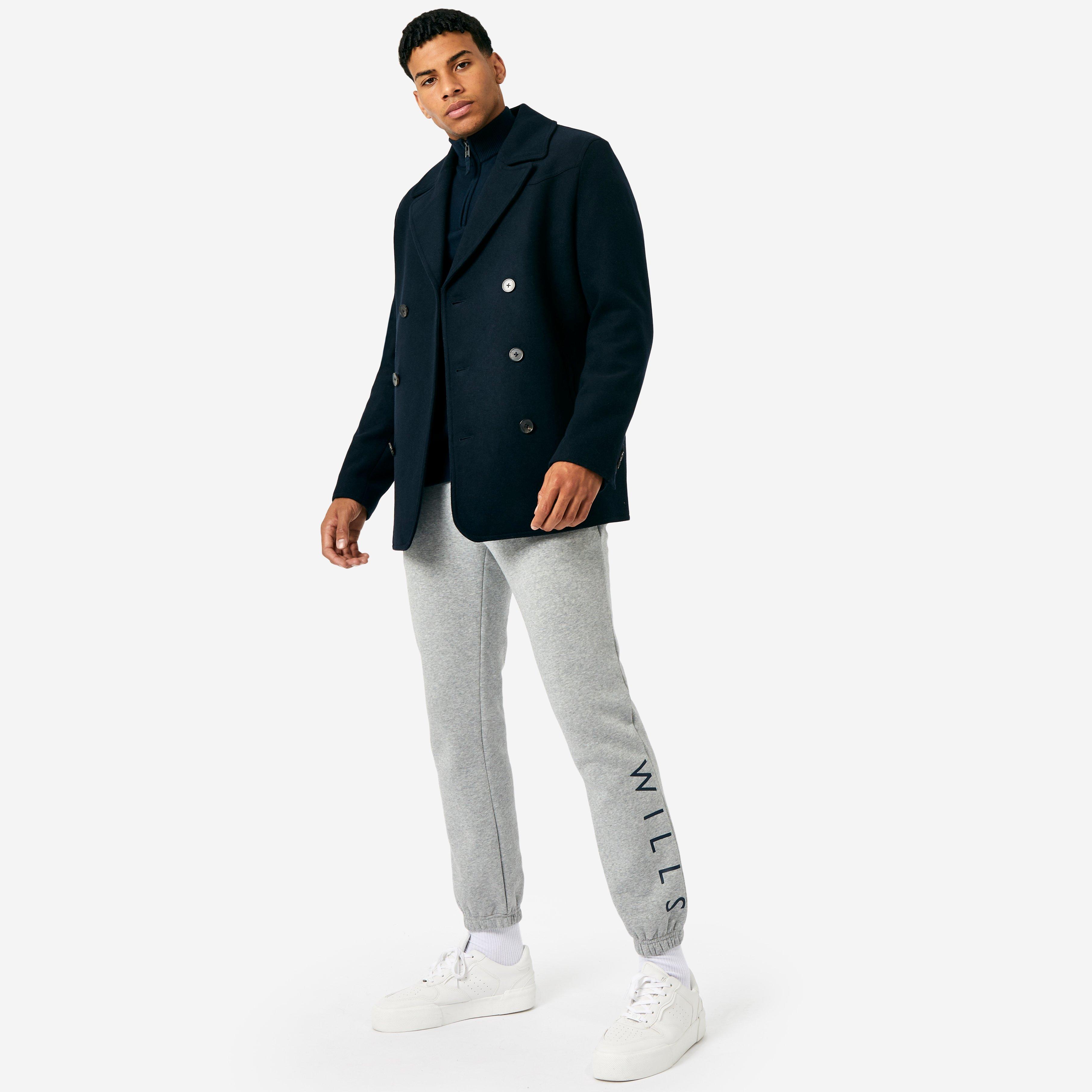 Grey Marl - Jack Wills - Gosworth Wills Logo Joggers - 5