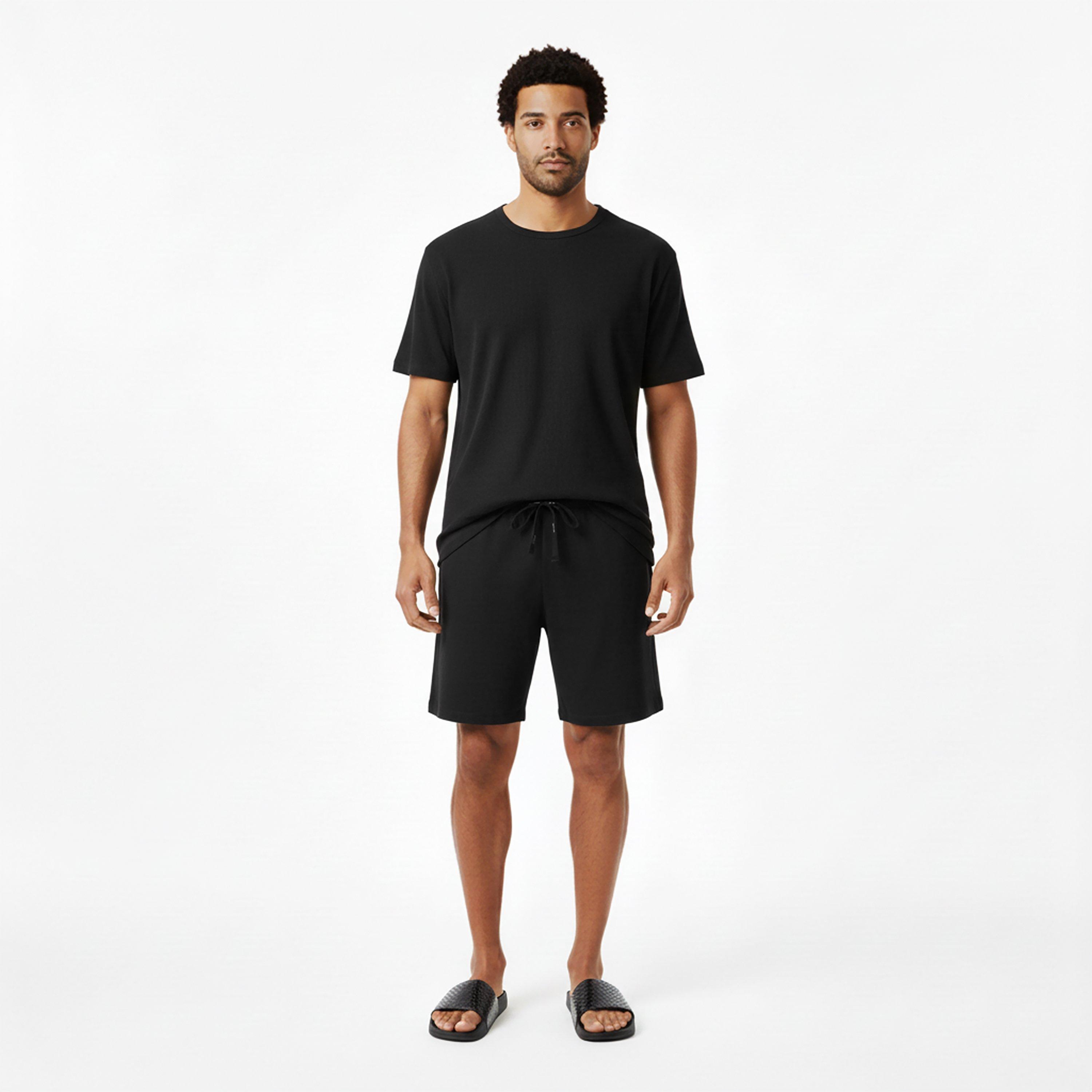 Wht/Blk 980 - Boss - BW RN Rib Tee 2Pk Sn63 - 6