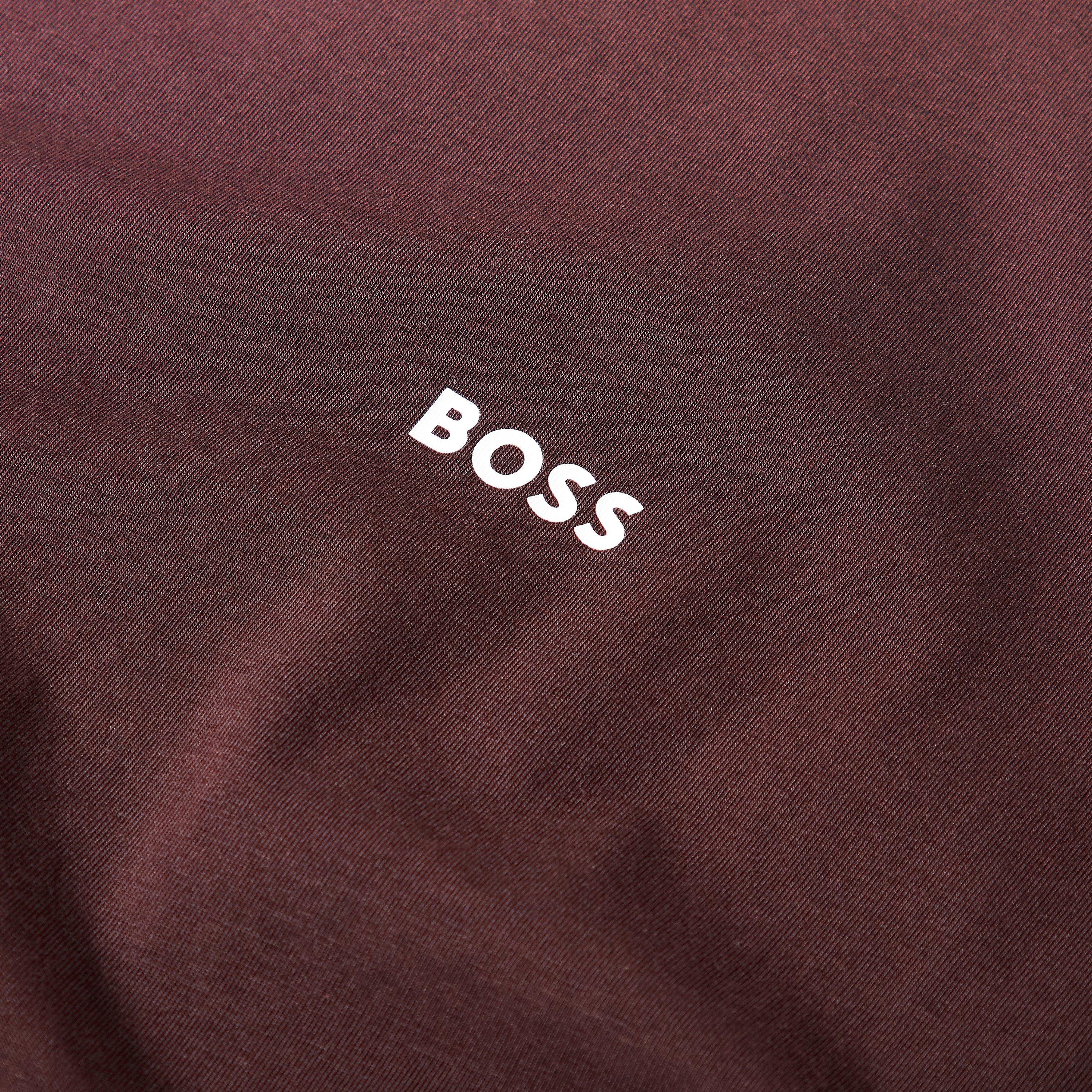 Dark Brown 207 - Boss - Mens BOSS Bodywear Unique Short Sleeve Casual T-Shirt - 5