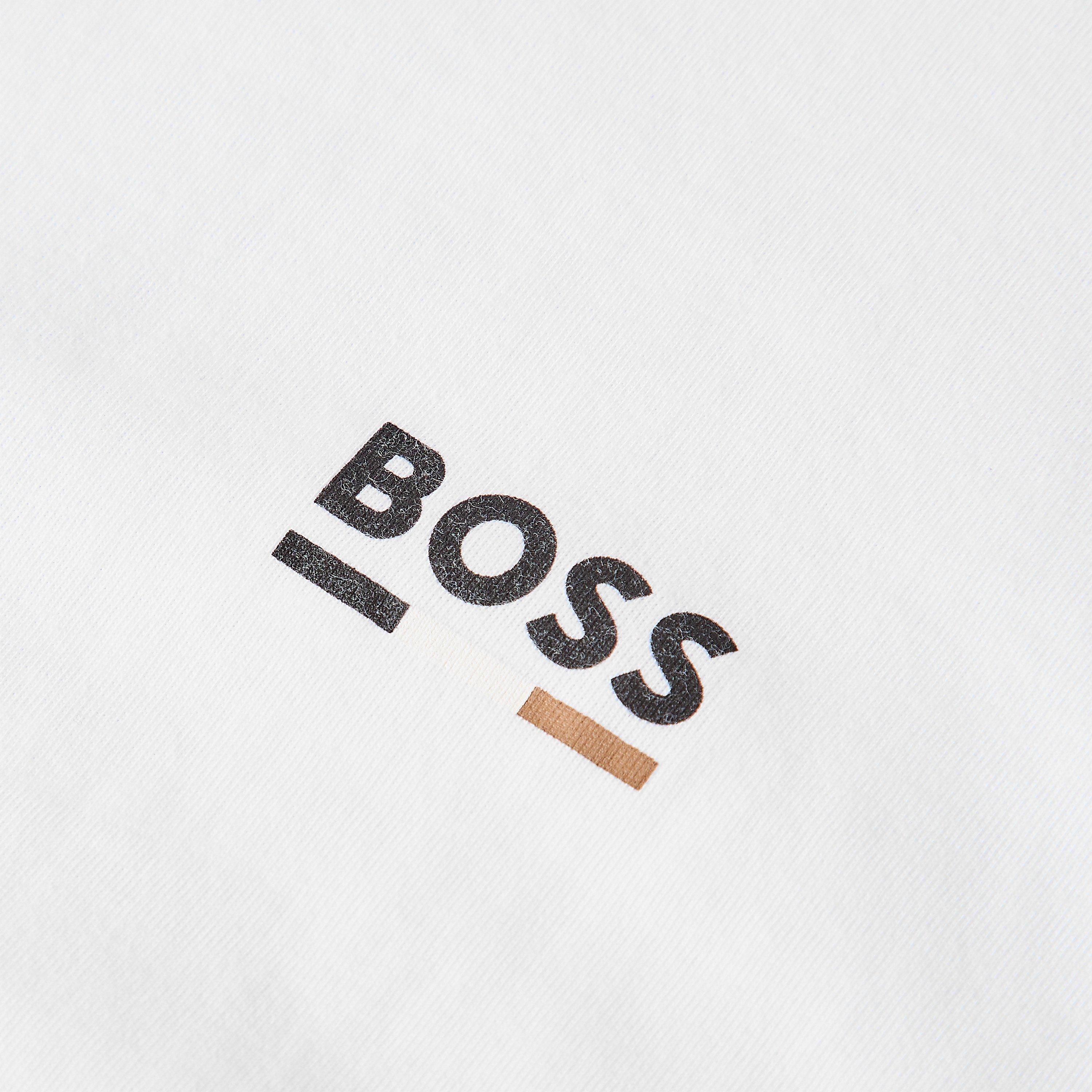 White 105 - Boss - T-Shirt Rn Slim Fit 10249533 0 - 5