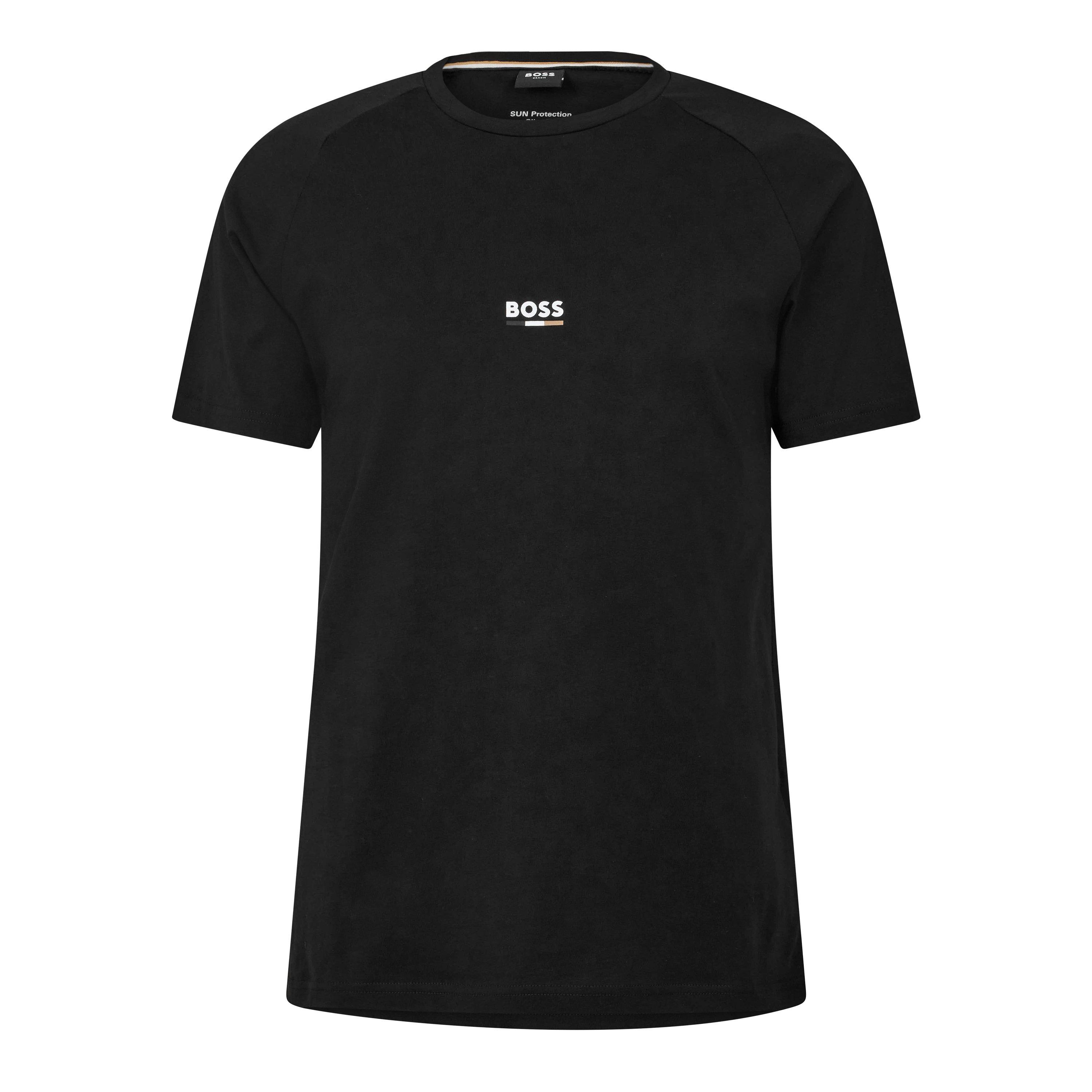 Black 005 - Boss - Mens BOSS Bodywear Short Sleeve T-Shirt with Logo Detail - 1