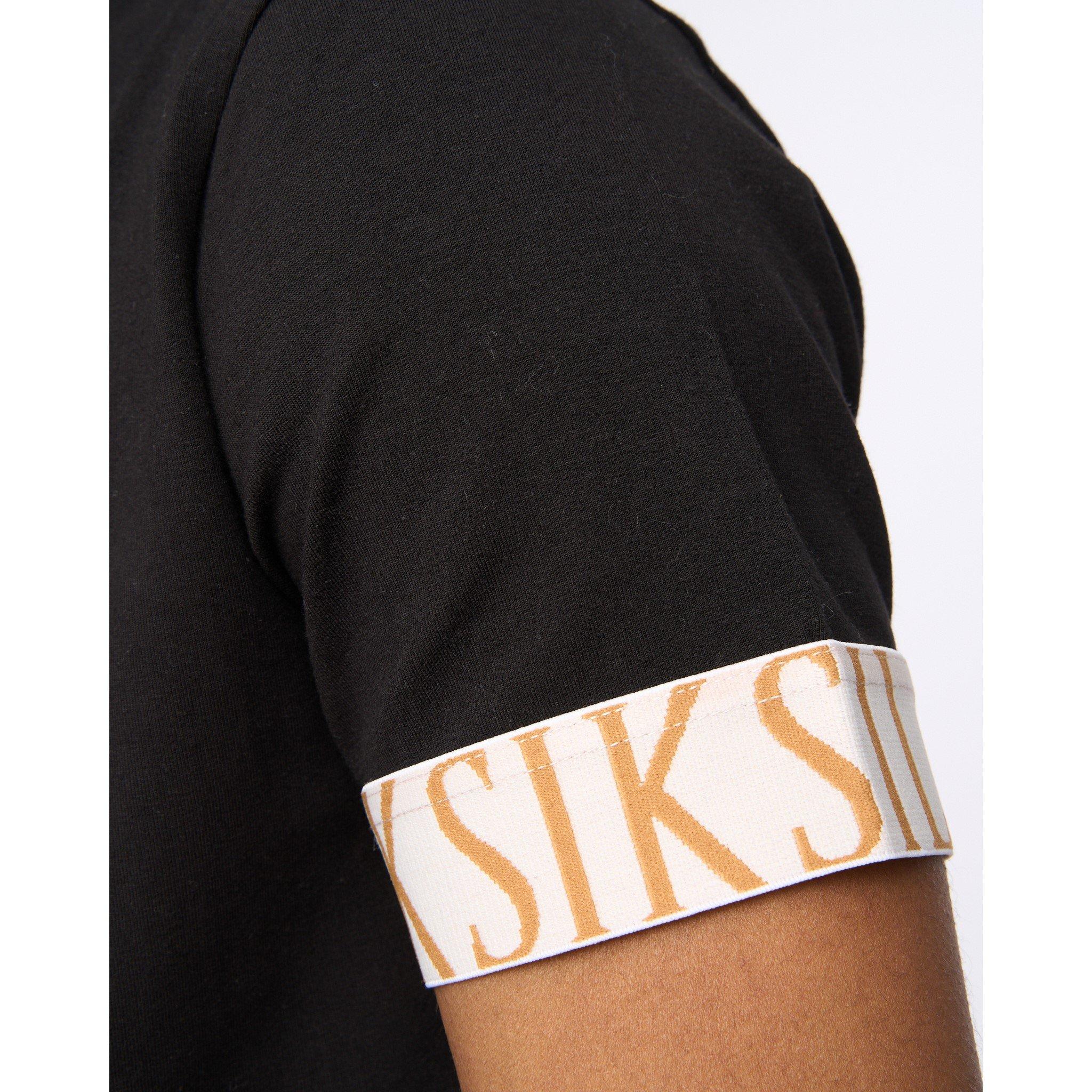 Negro - SikSilk - SikSilk Tech T-Shirt Sn99 - 5