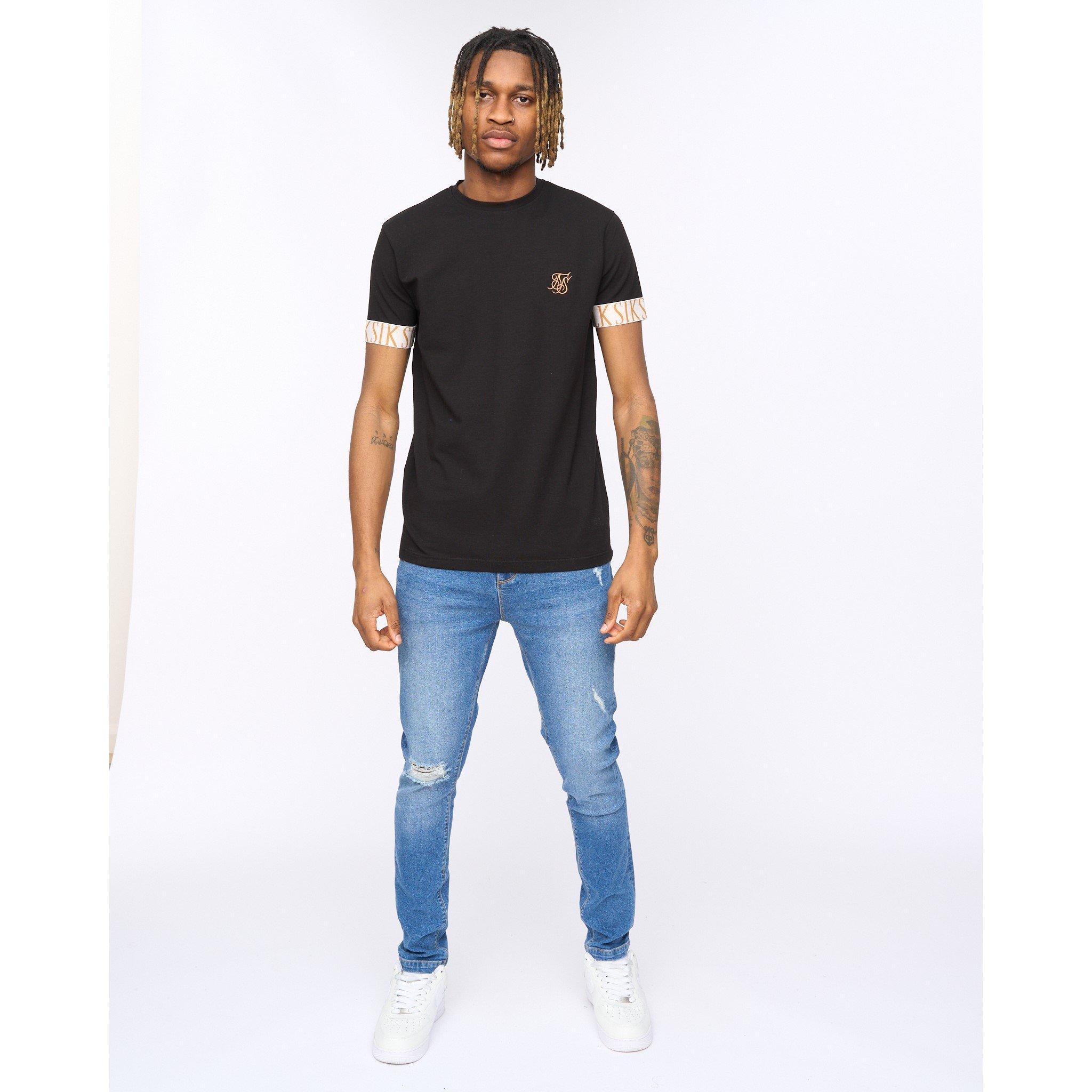 Negro - SikSilk - SikSilk Tech T-Shirt Sn99 - 6