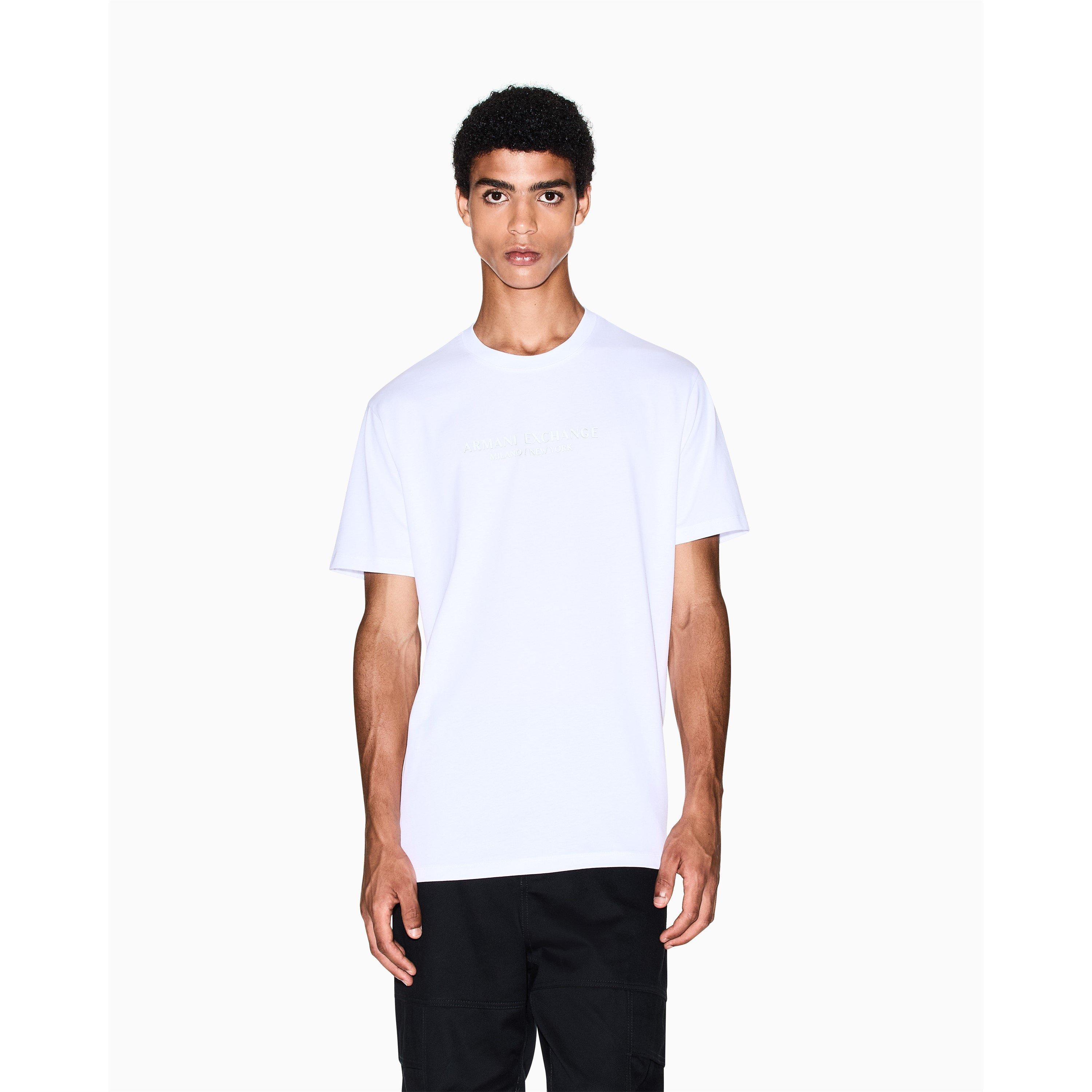 White - Armani Exchange - Men's T-Shirt - 1