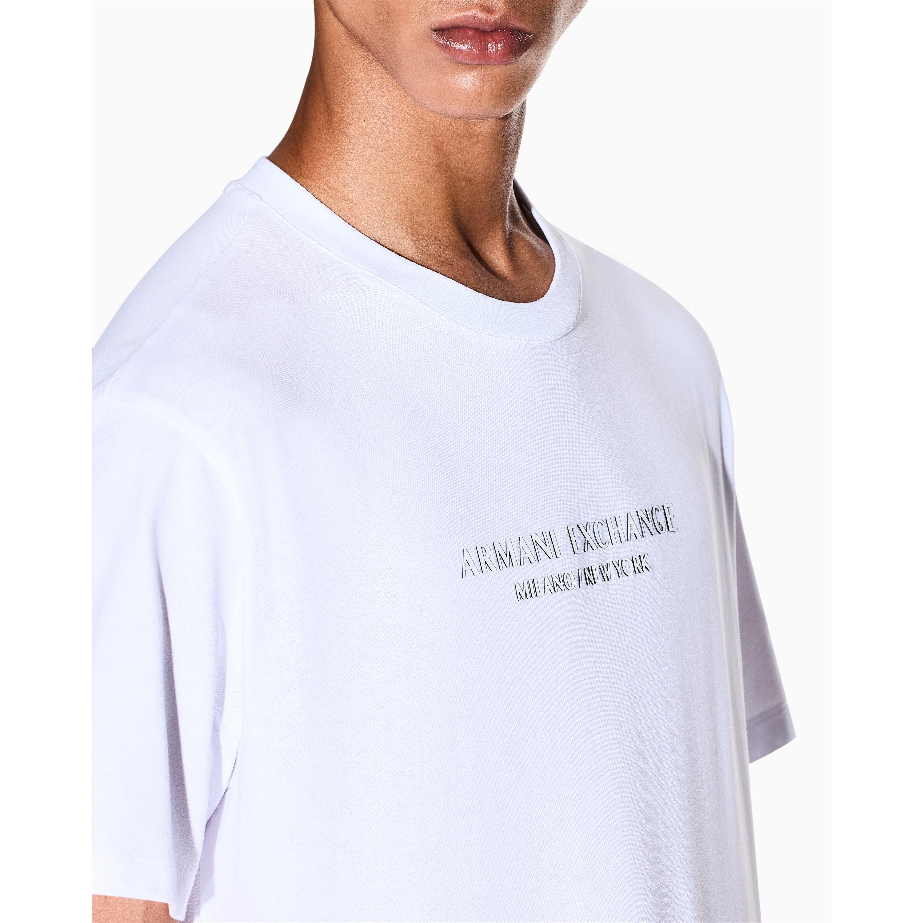 White - Armani Exchange - T-SHIRT - 5