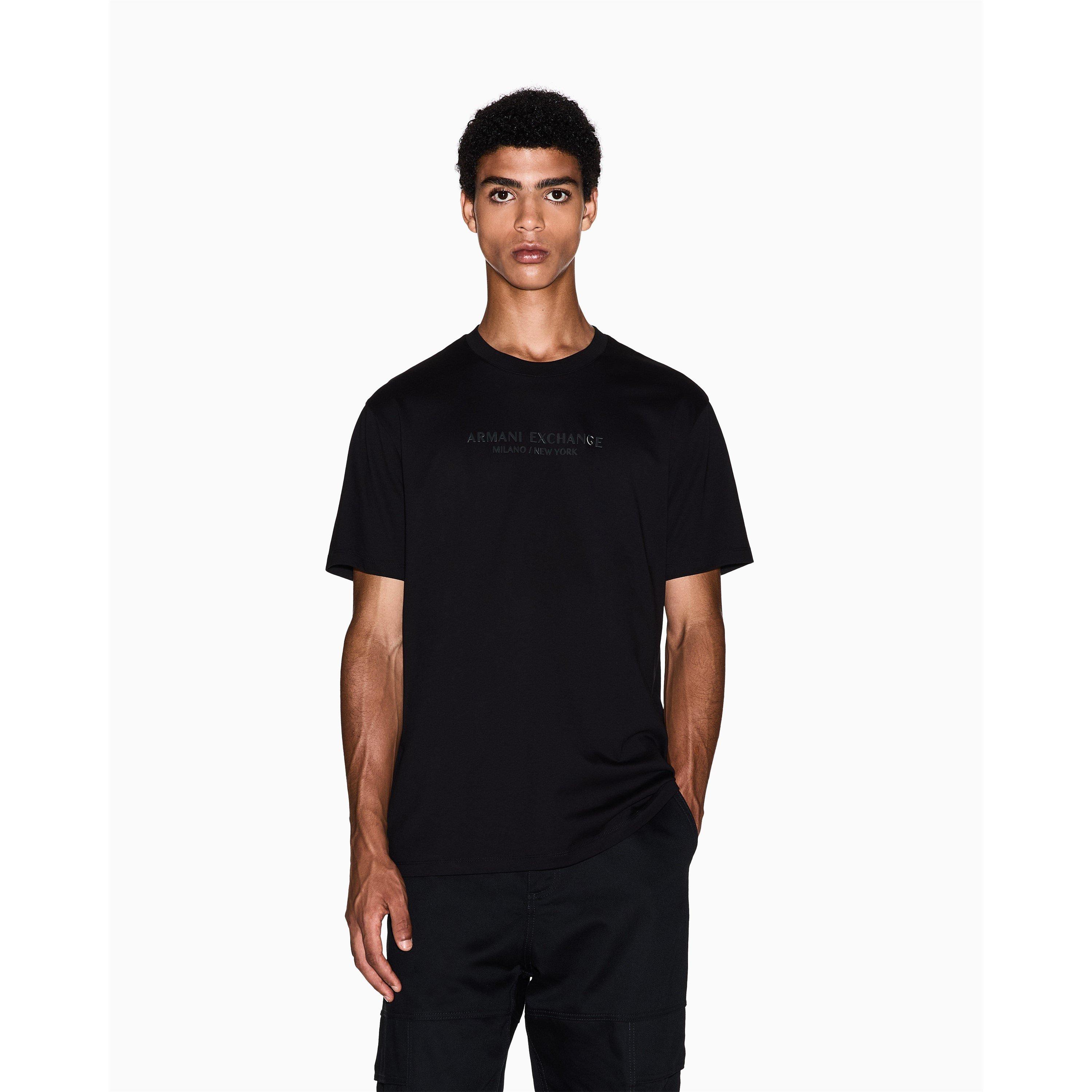 Armani Exchange Men's Black T-Shirt - L