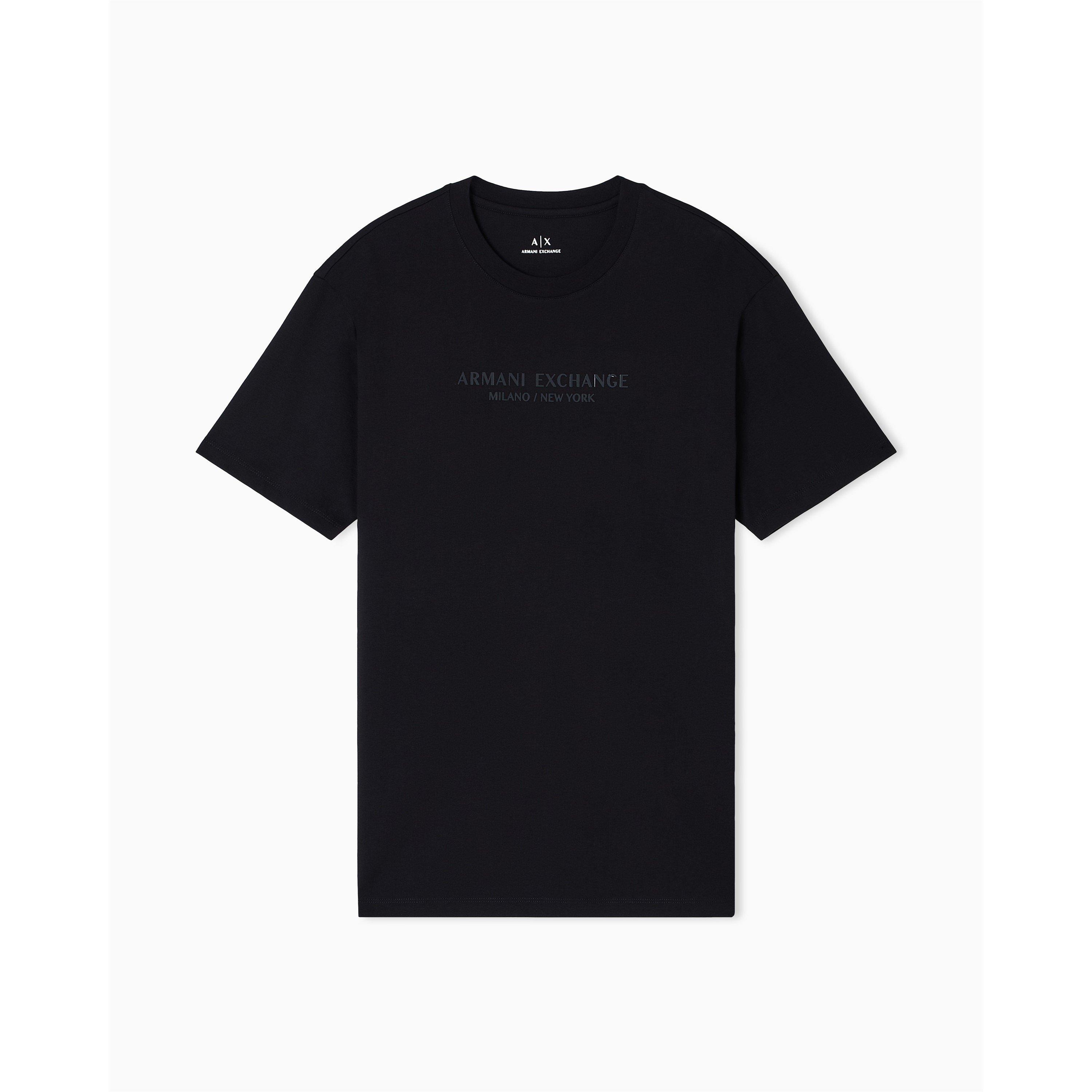 Black - Armani Exchange - Men's T-Shirt - 3