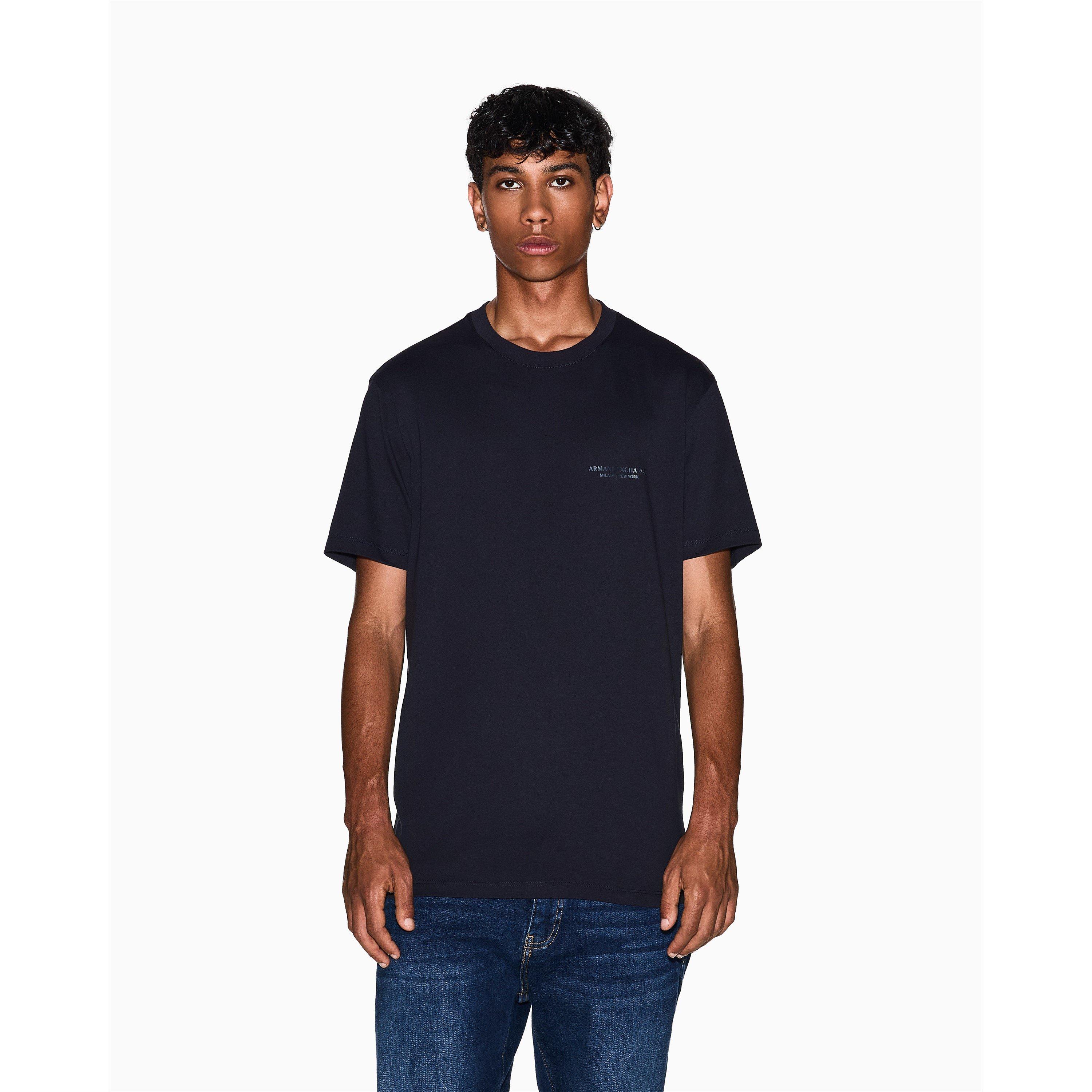 Armani Exchange Men's Navy T-Shirt - XS