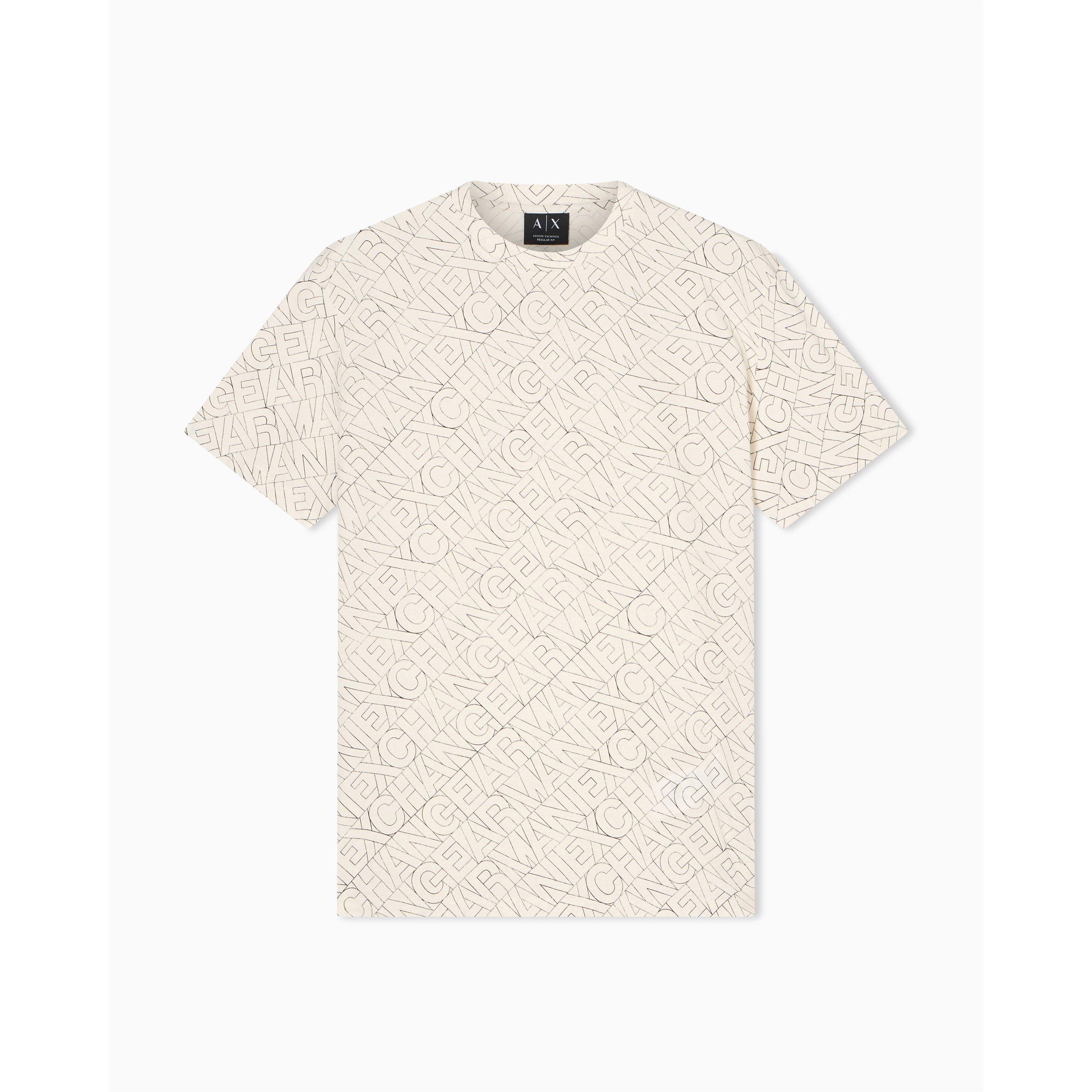 Ivory multi - Armani Exchange - Men's T-Shirt - 2