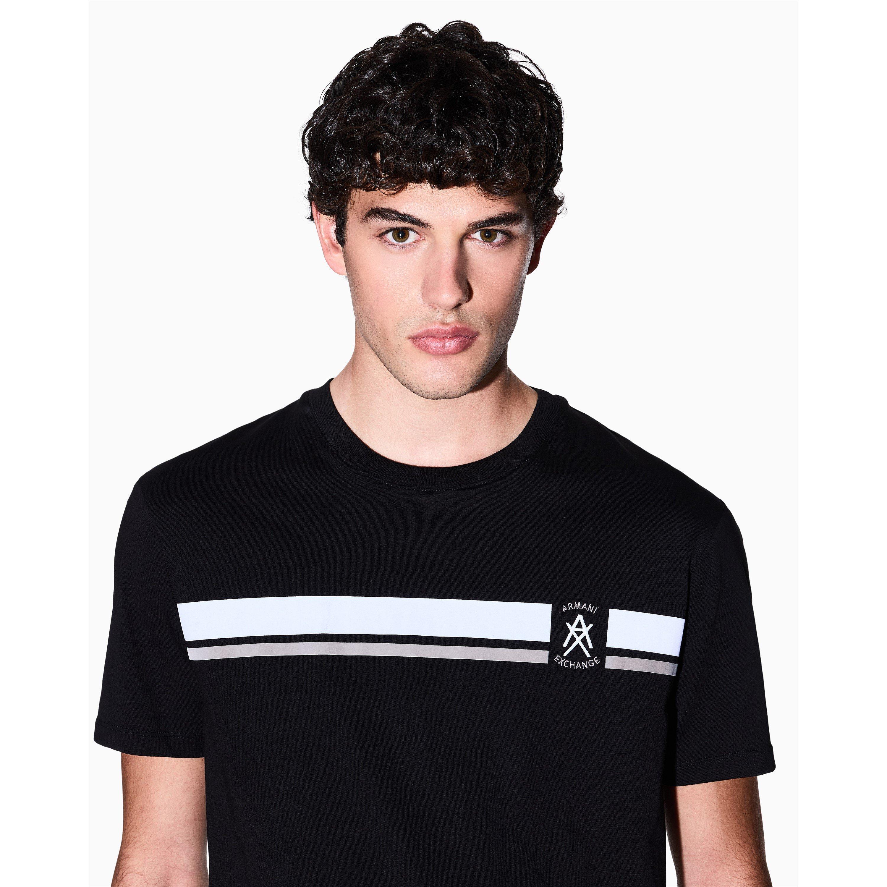 Black - Armani Exchange - T-SHIRT - 4