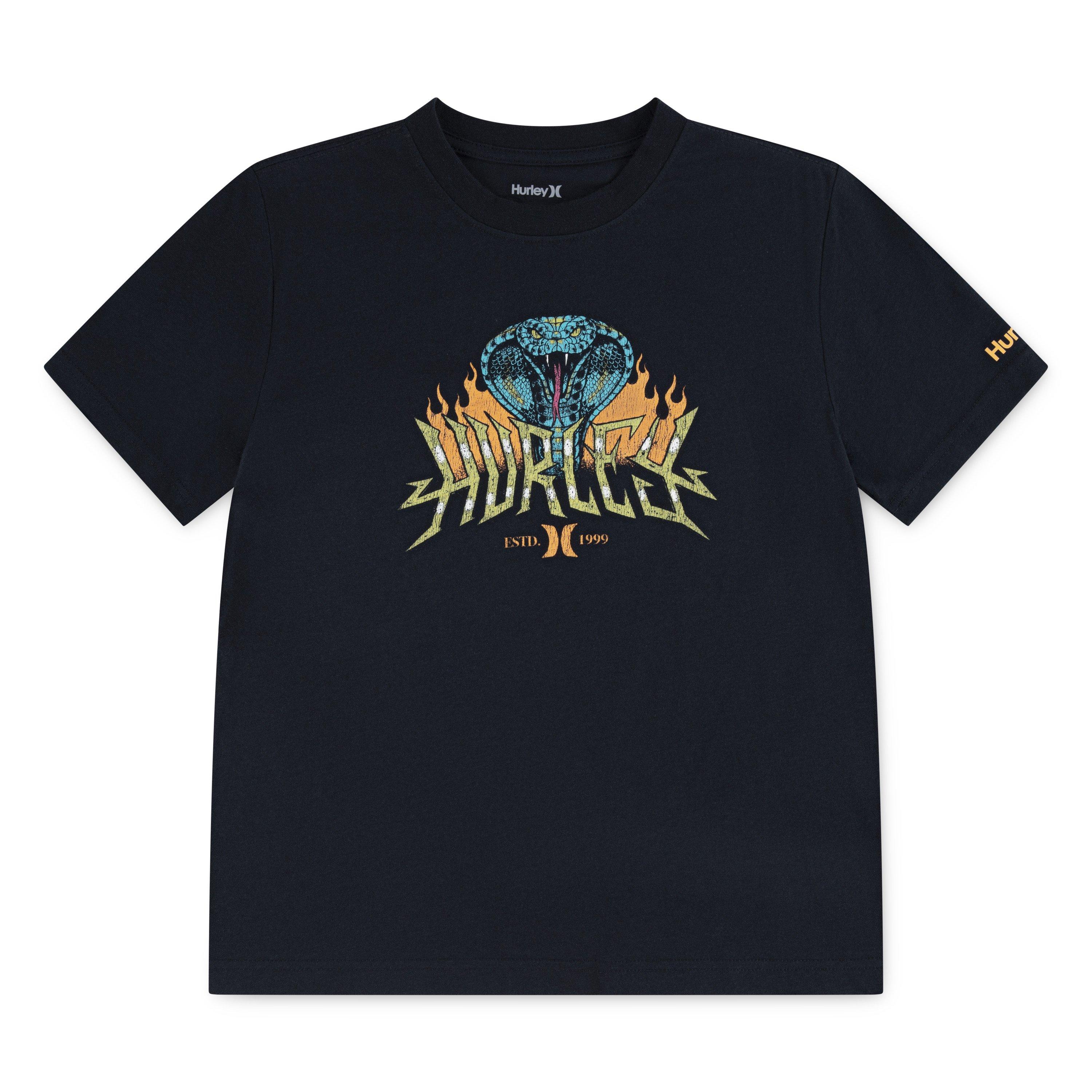 Hurley Boys Kids' T-Shirt - Black - 13-15 (XL)