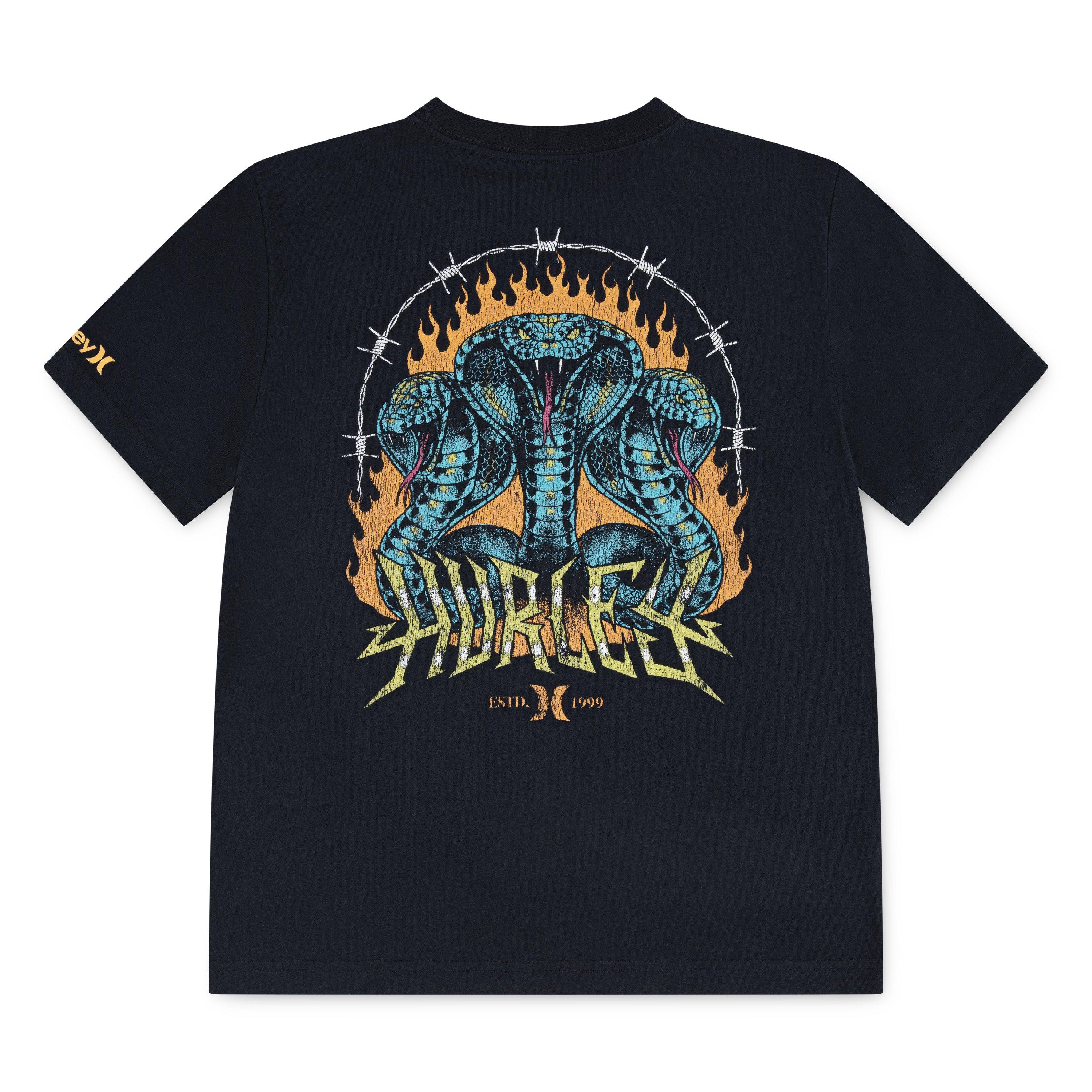 Schwarz - Hurley - Kids' T-Shirt - 2