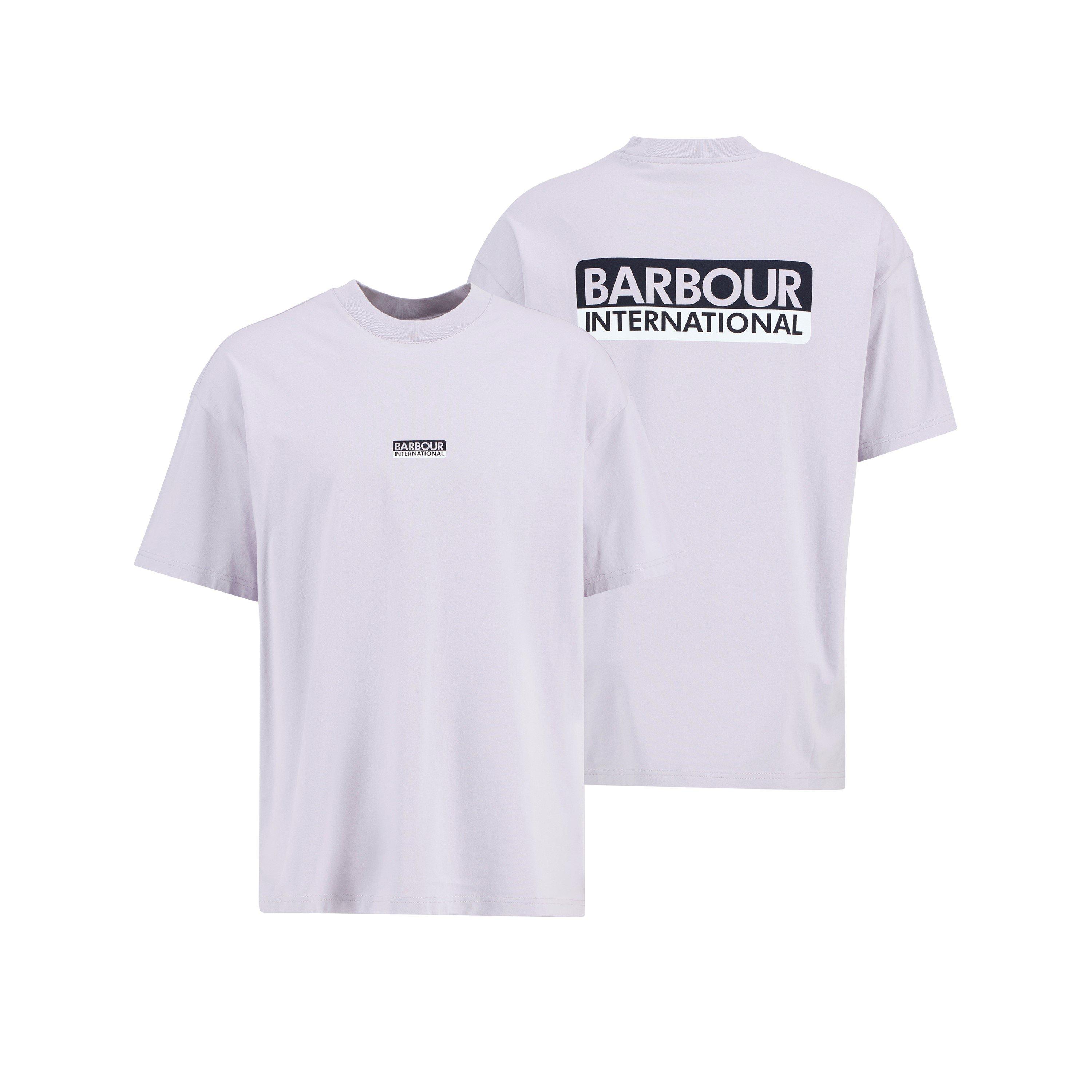 Barbour International Men's T-Shirt - Thistle Pu11 - XL