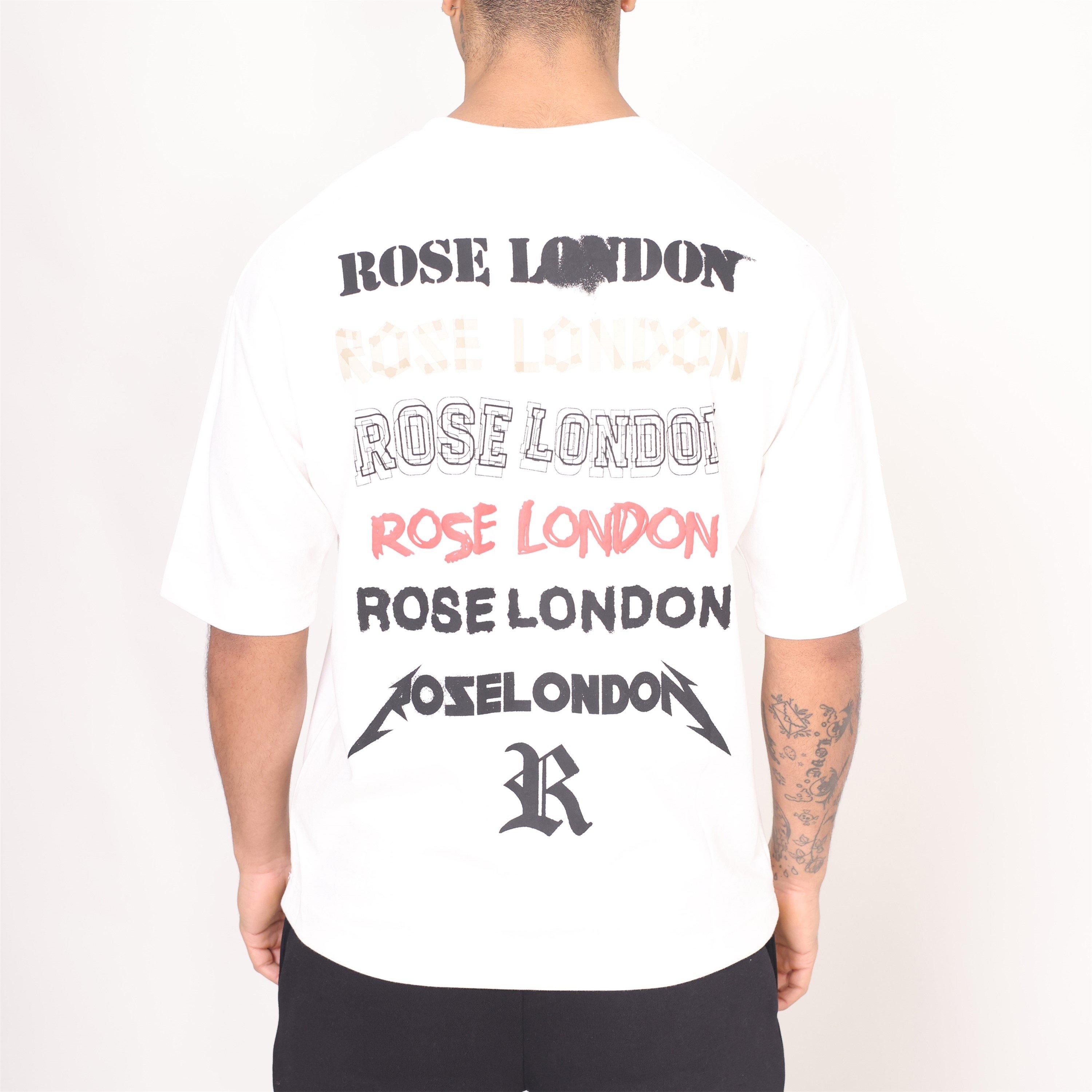 Off White - Rose London - London Back Logo T-shirt - 4