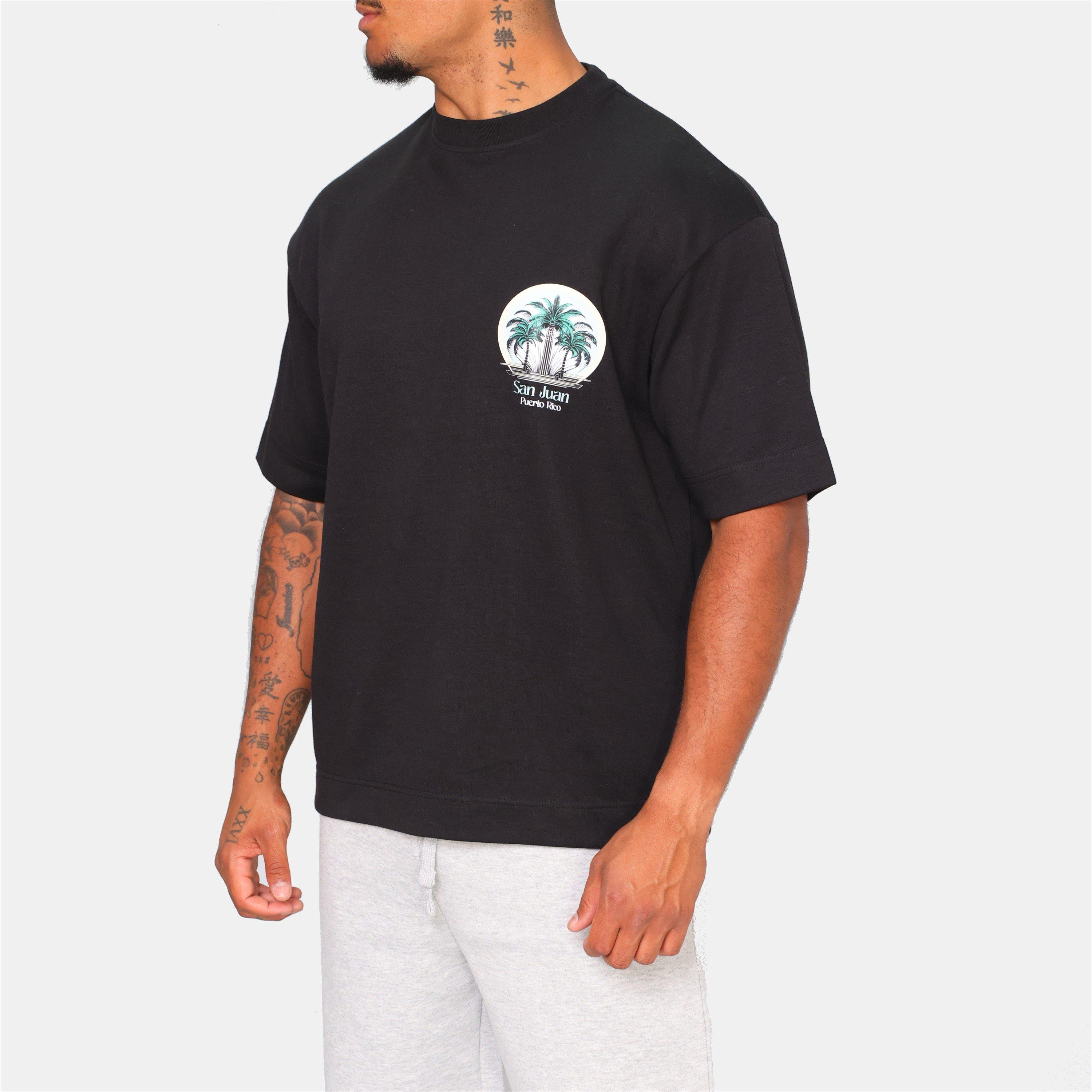 Black - Rose London - London San Juan T-shirt - 3