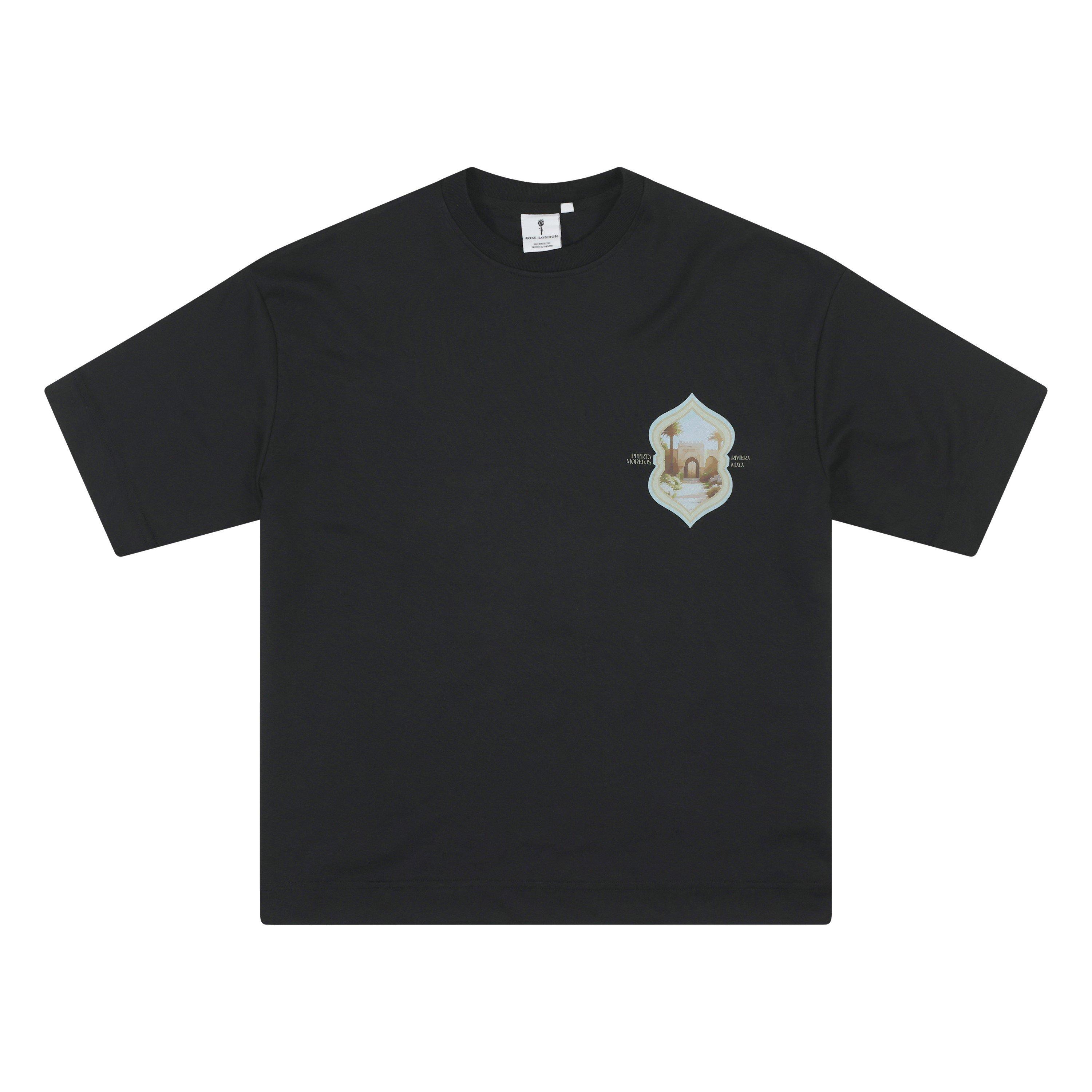 Black - Rose London - RL Morelos Oversized T-Shirt - 2