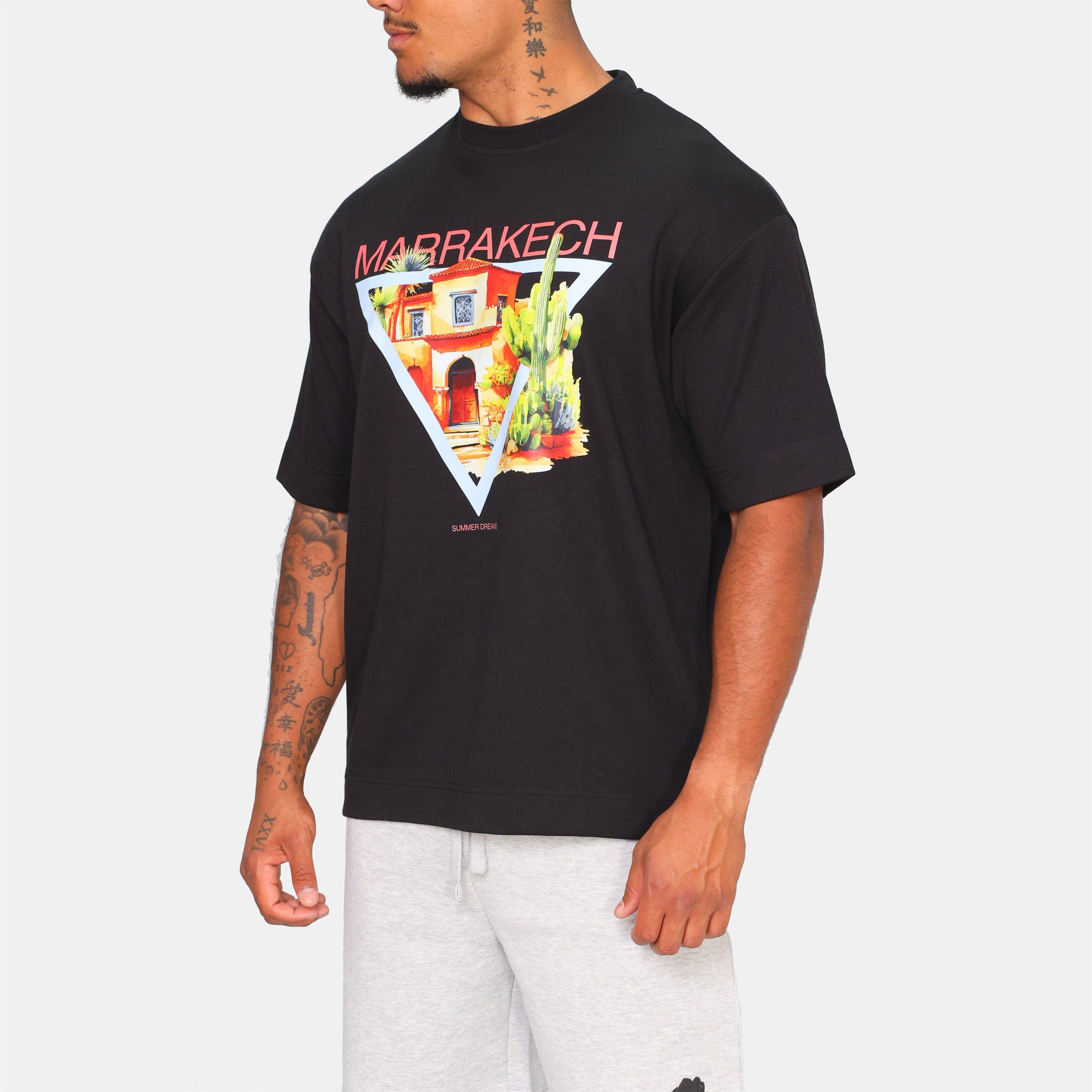 Black - Rose London - London Marrakech T-shirt - 3