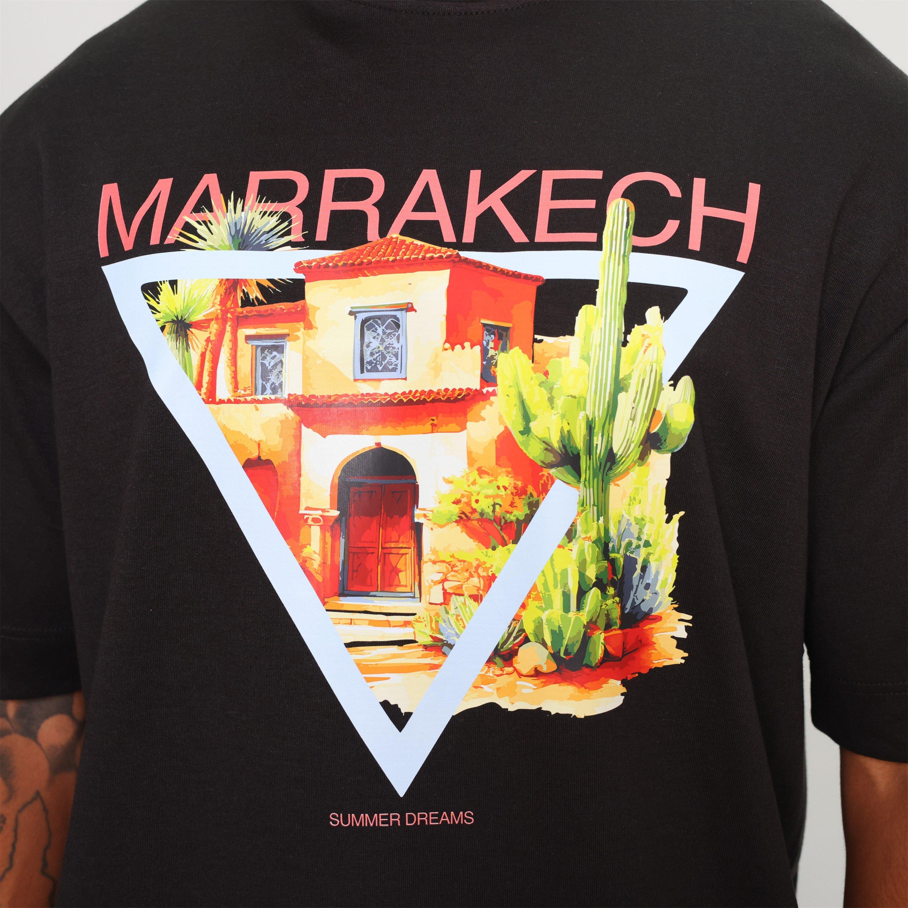 Black - Rose London - London Marrakech T-shirt - 5