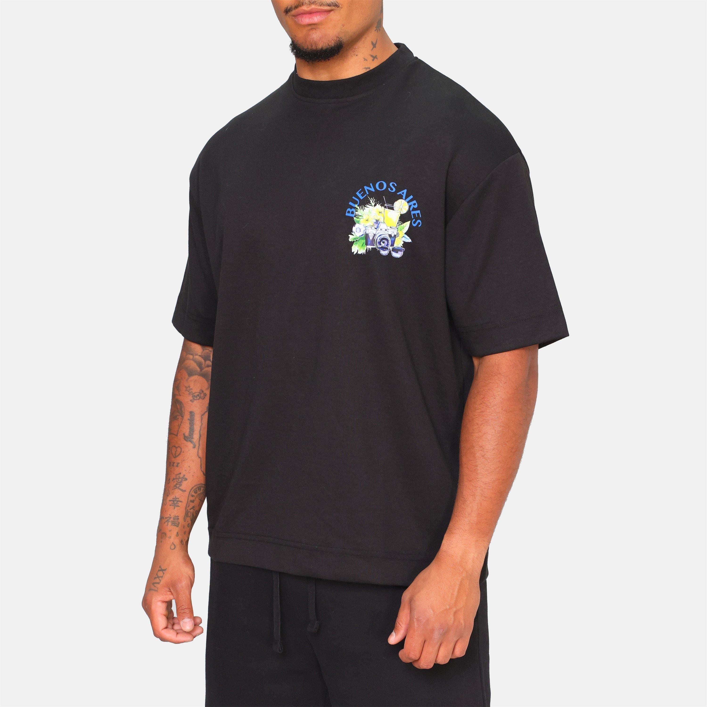 Black - Rose London - London Buenos T-shirt - 3