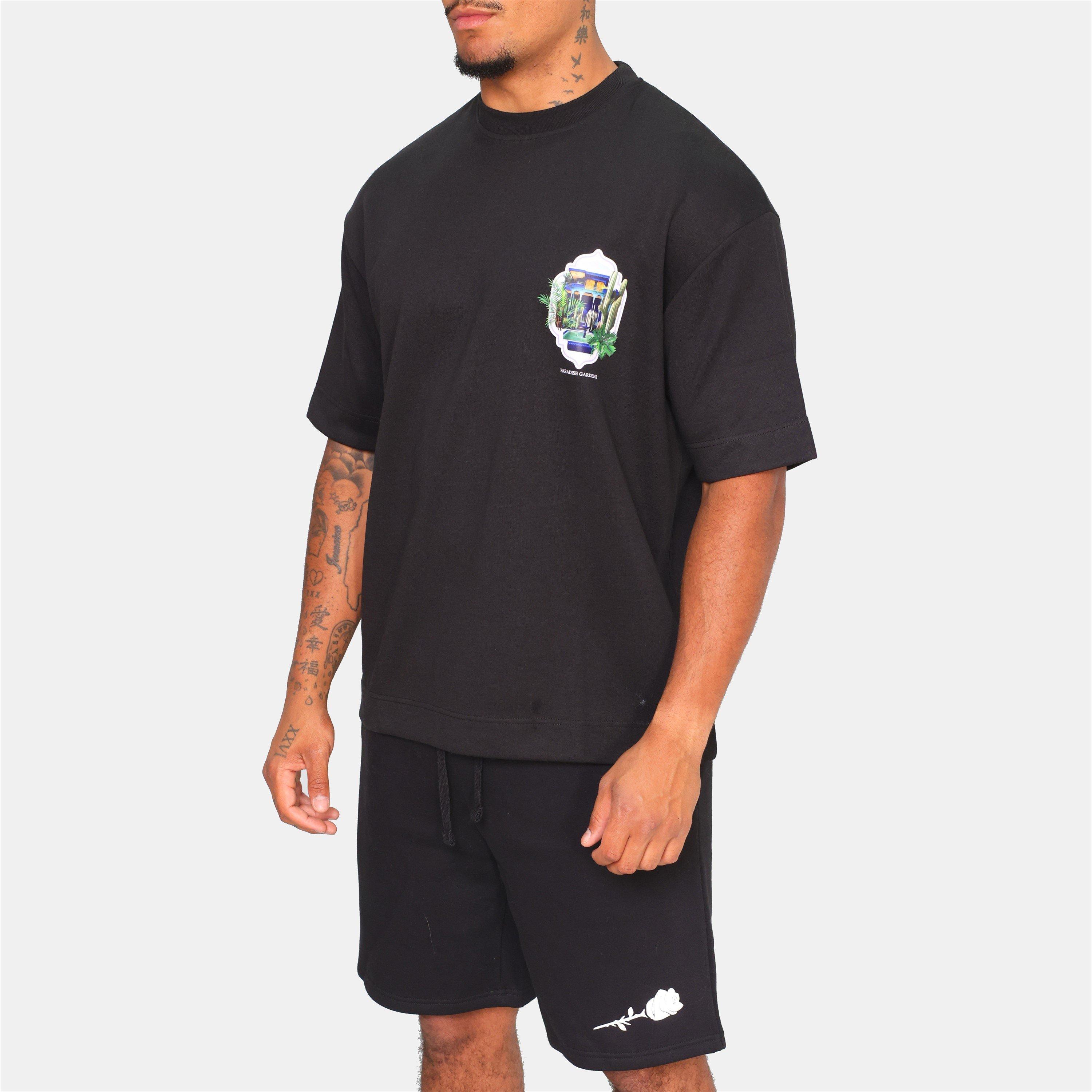 Black - Rose London - London Gardens T-shirt - 3