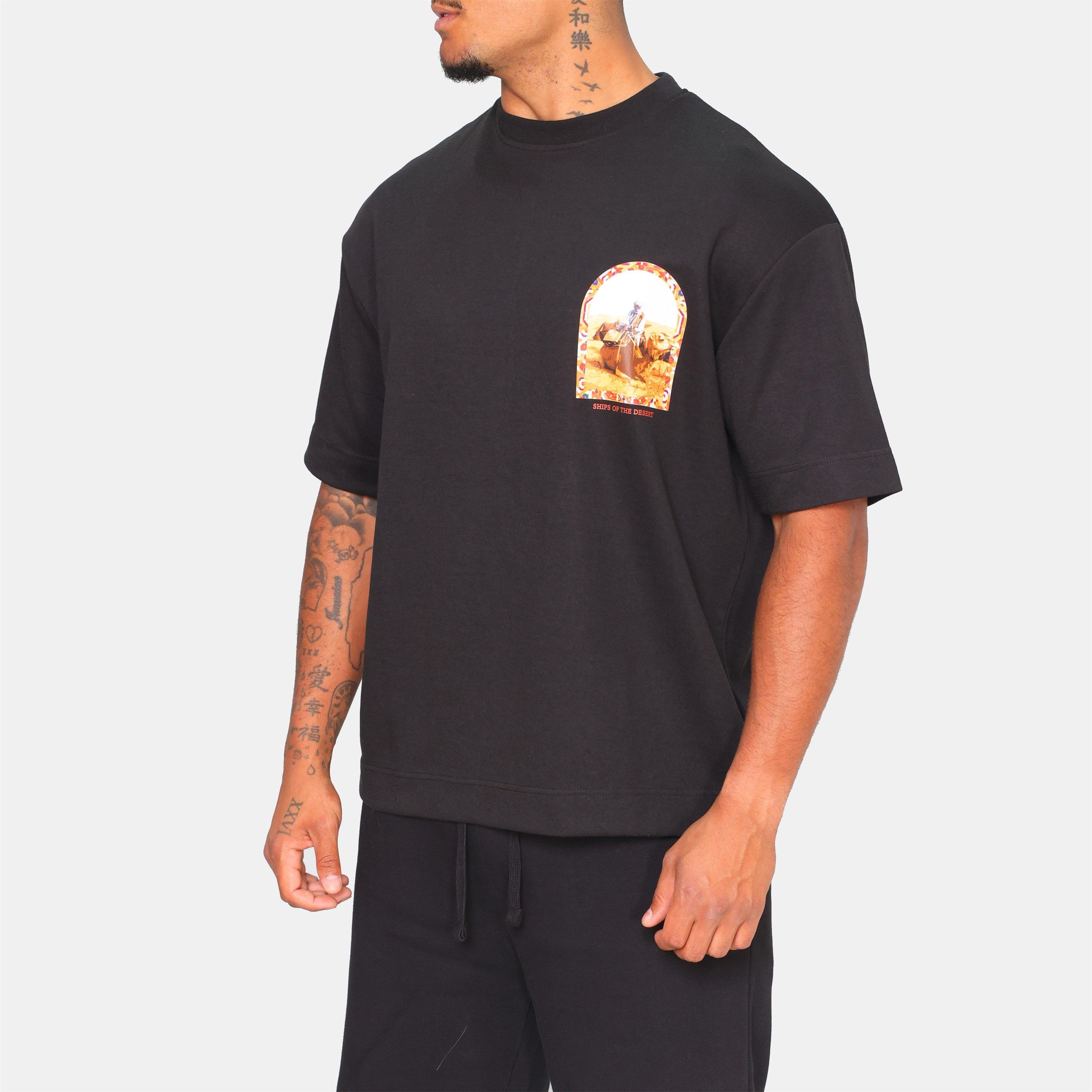 Black - Rose London - London Camel T-shirt - 3