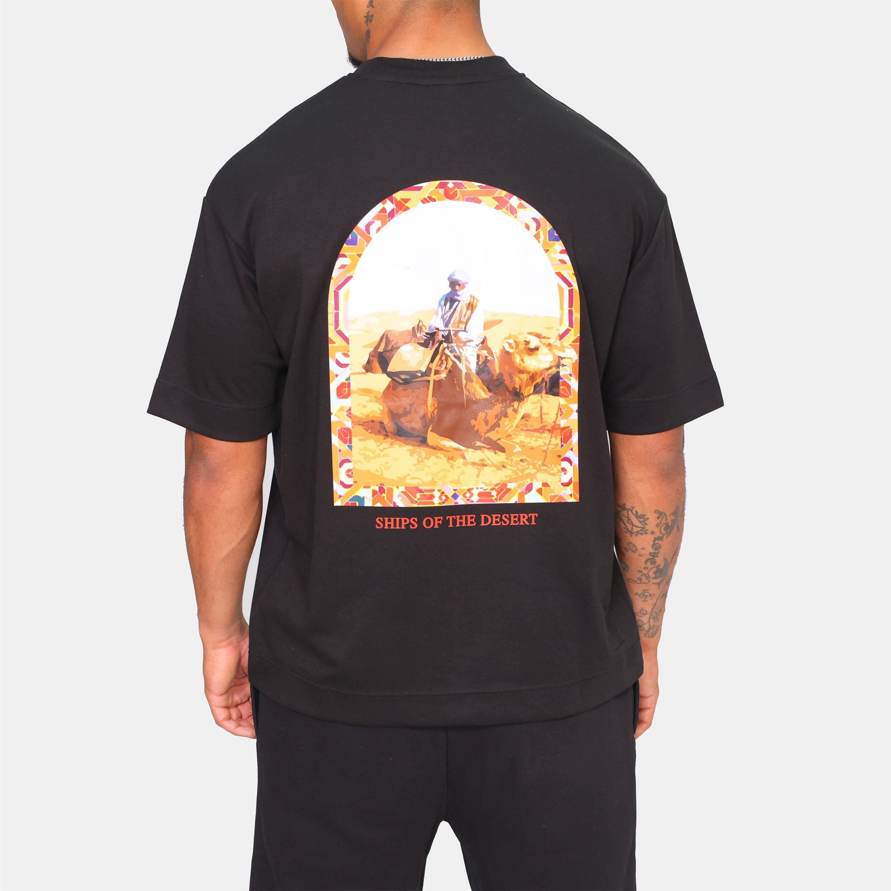 Black - Rose London - London Camel T-shirt - 4