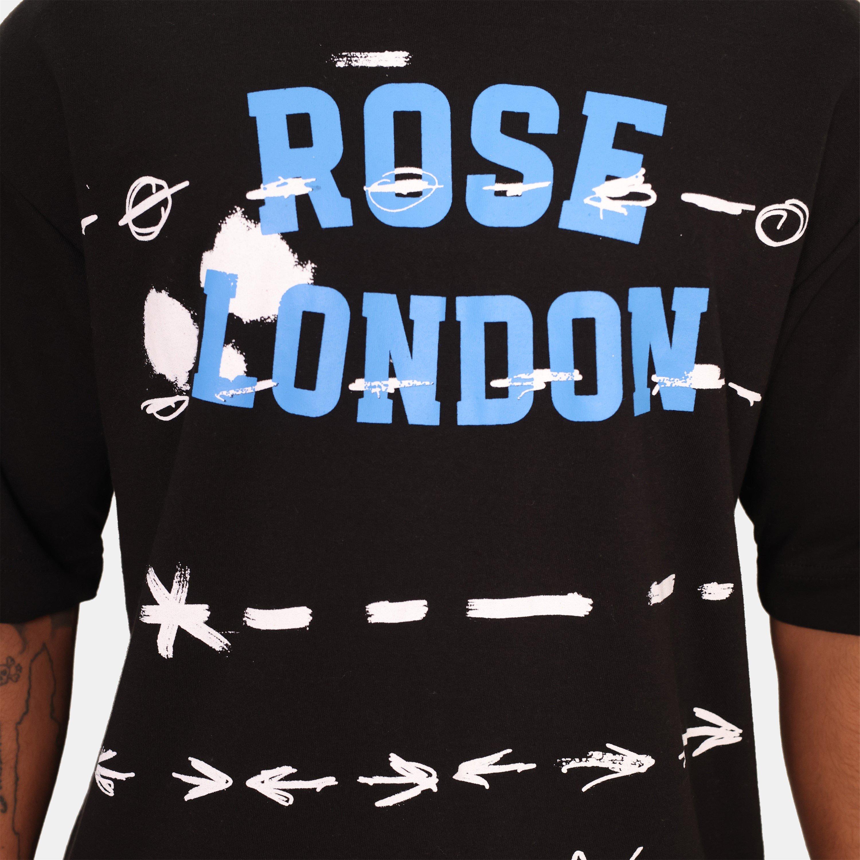 Noir - Rose London - Graffiti Stripe T-shirt - 5