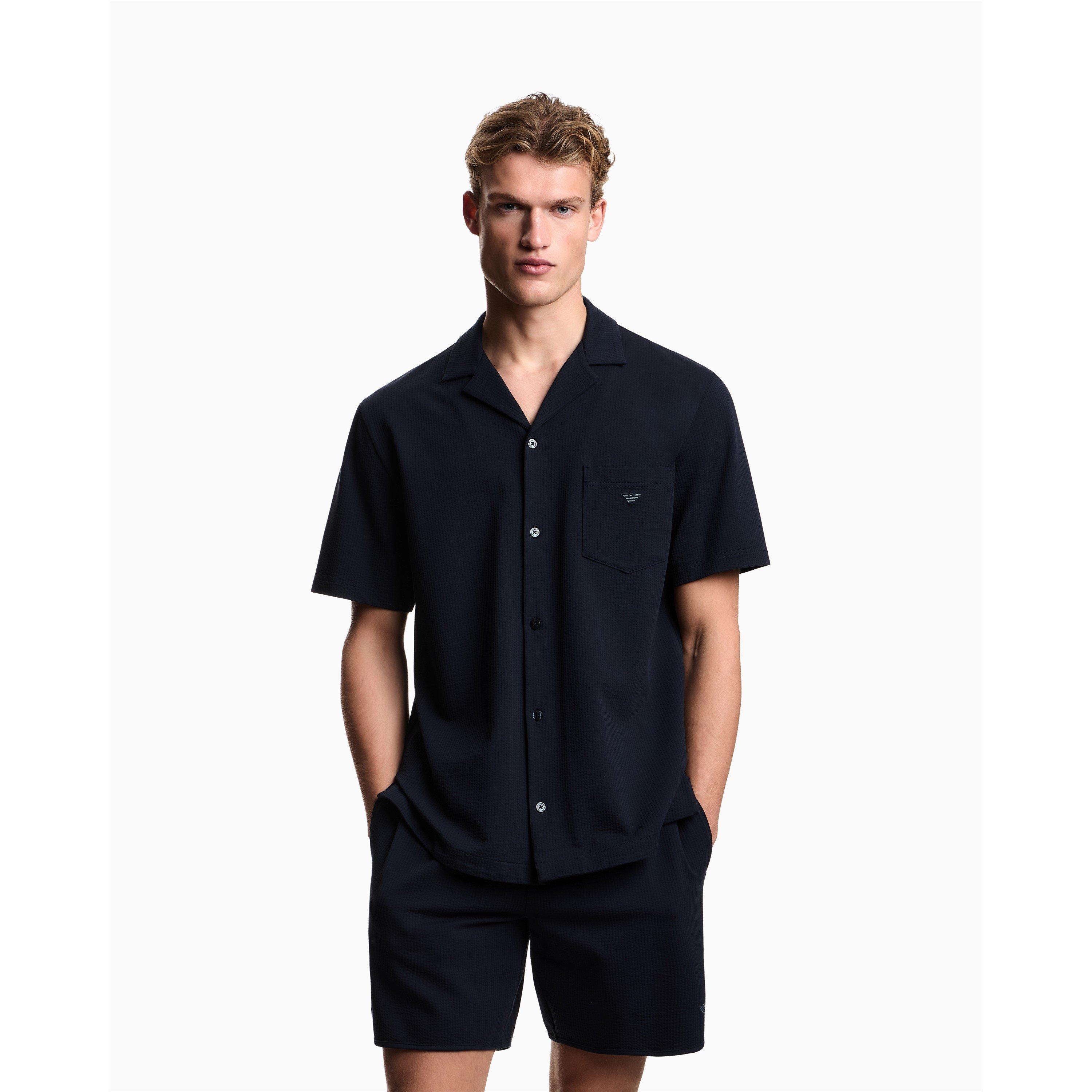 Armani Blue - Emporio Armani - LOUNGEWEAR SHIRT - 2
