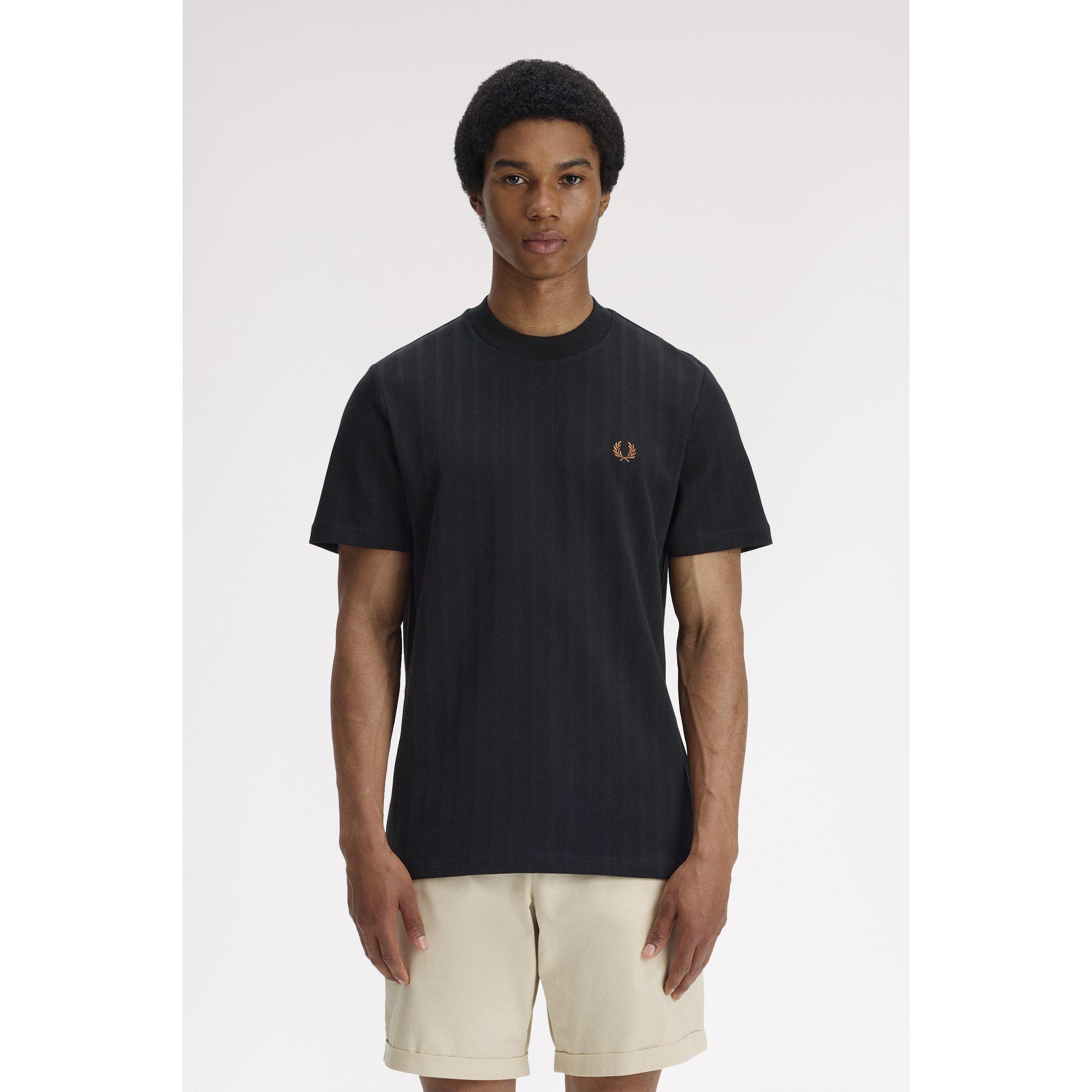 Black 102 - Fred Perry - Fred Pique Stripe T Sn62 - 3