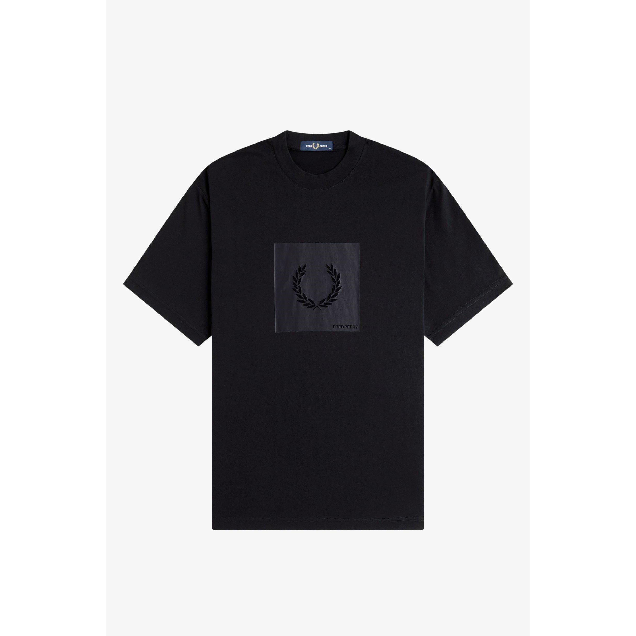 Black 102 - Fred Perry - Fred Box Graphic T Sn62 - 1