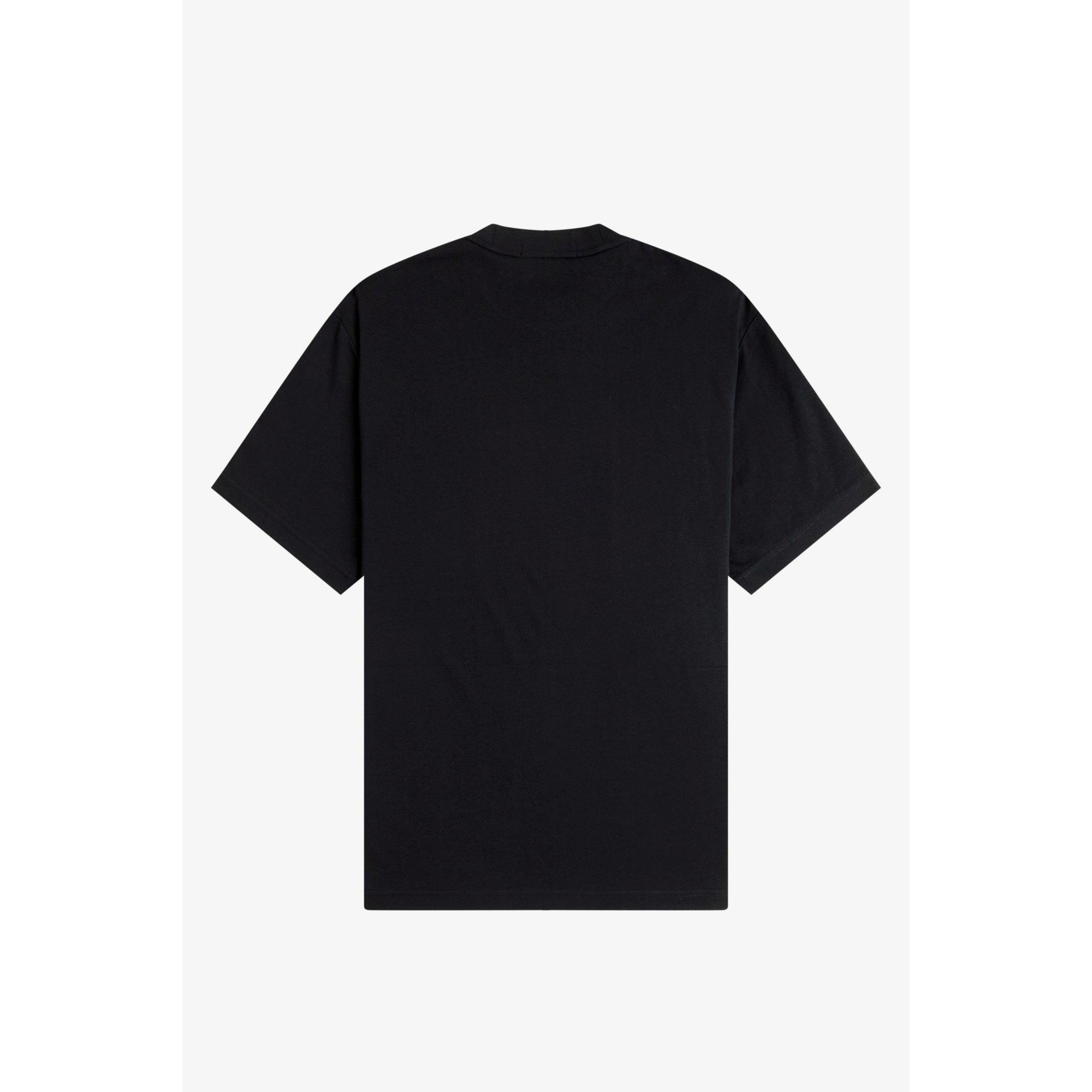 Black 102 - Fred Perry - Fred Box Graphic T Sn62 - 2